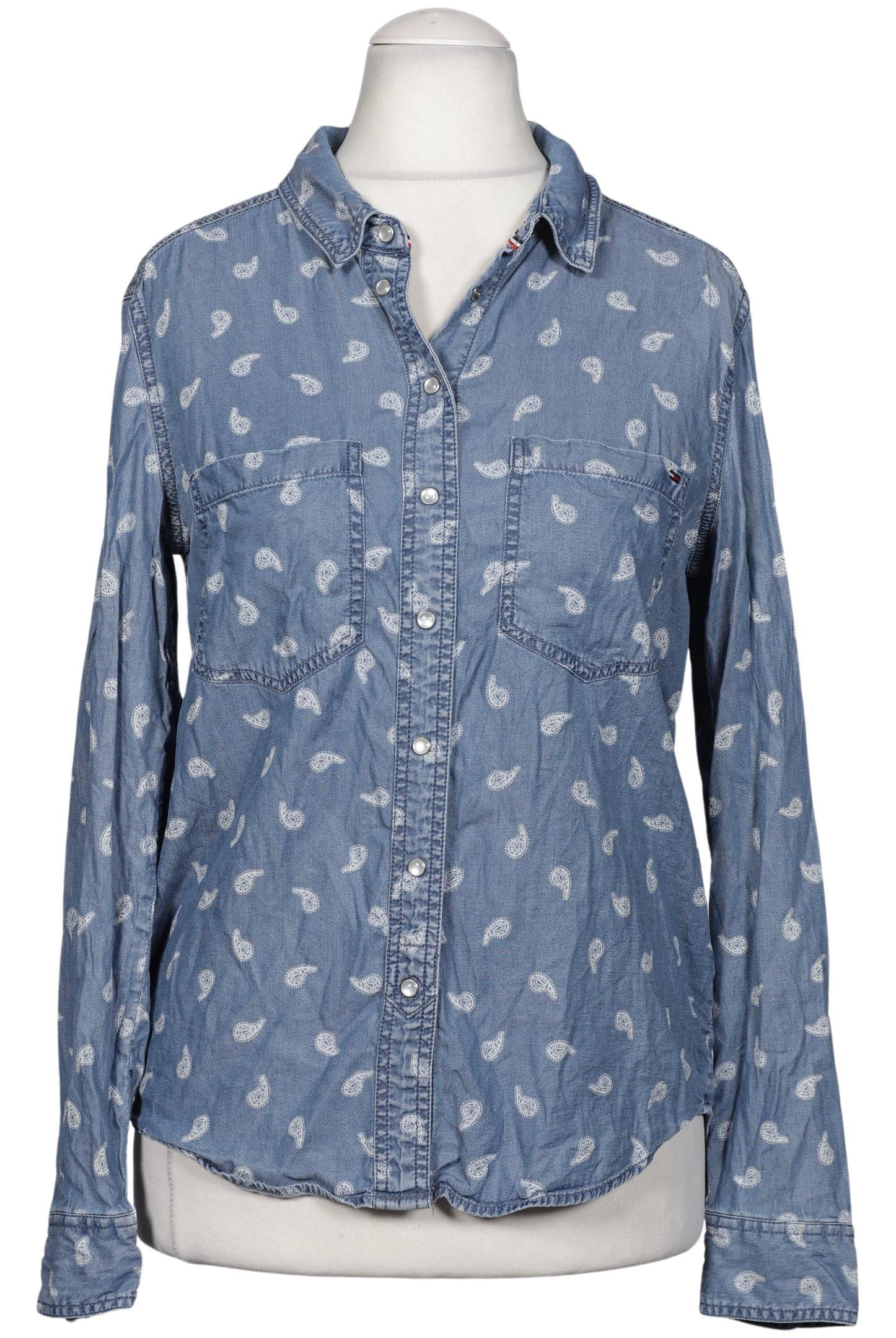 

Hilfiger Denim Damen Bluse, blau, Gr. 38
