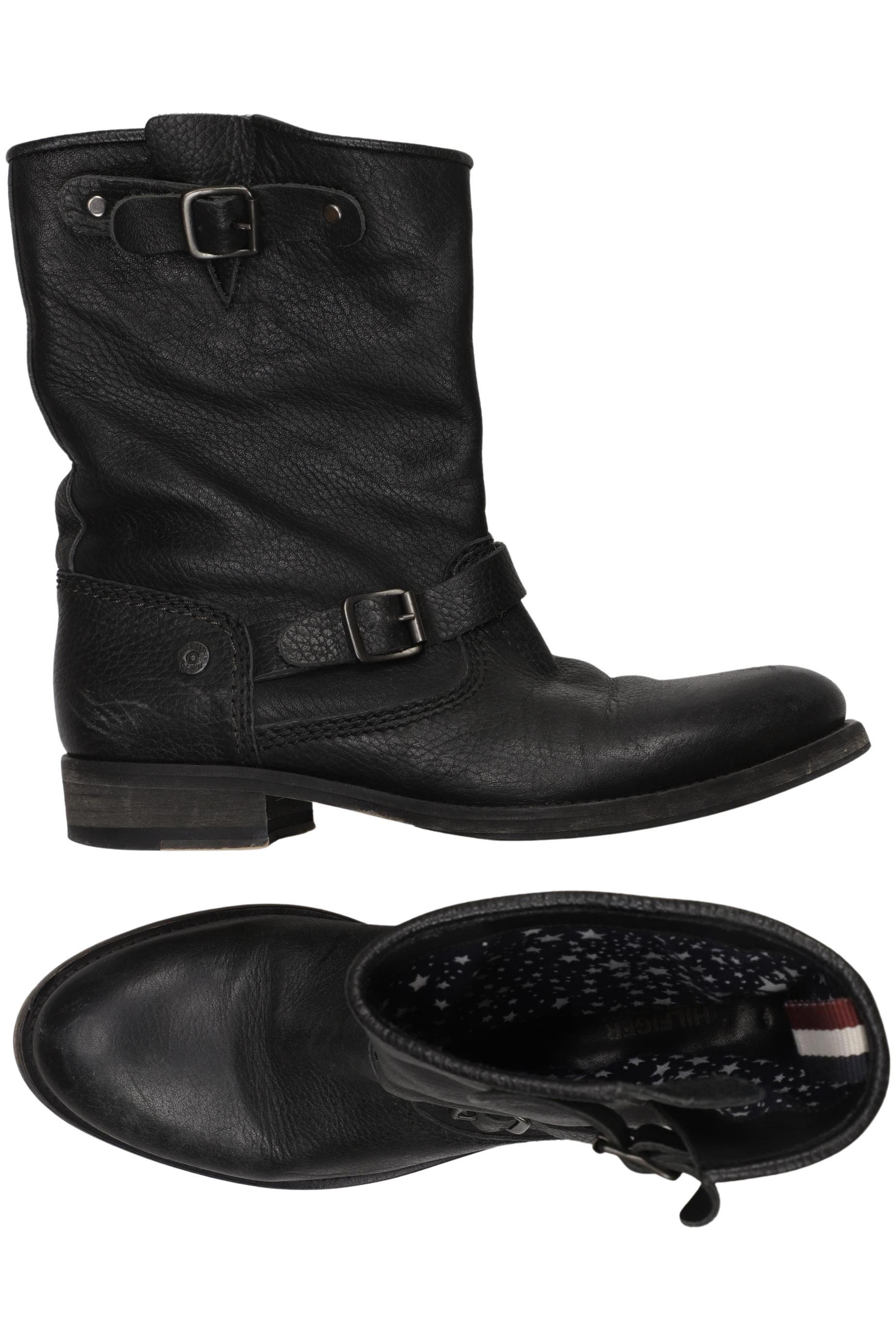 

Hilfiger Denim Damen Stiefelette, schwarz, Gr. 38