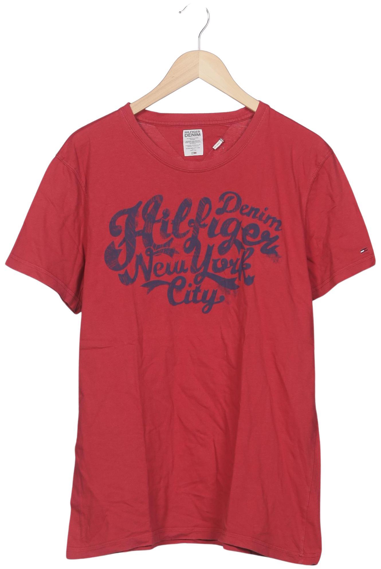 

Hilfiger Denim Damen T-Shirt, rot, Gr. 46