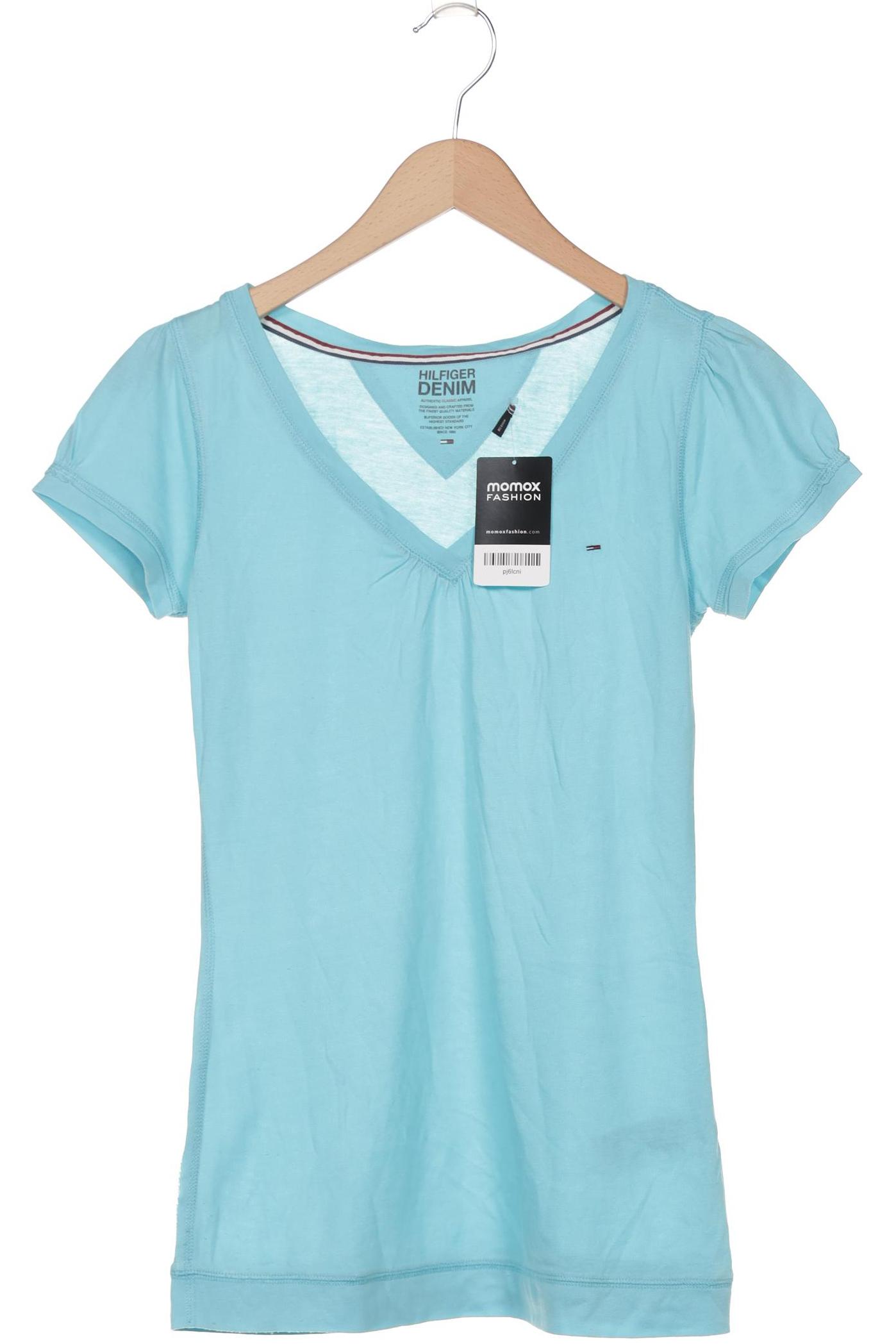

Hilfiger Denim Damen T-Shirt, blau, Gr. 38