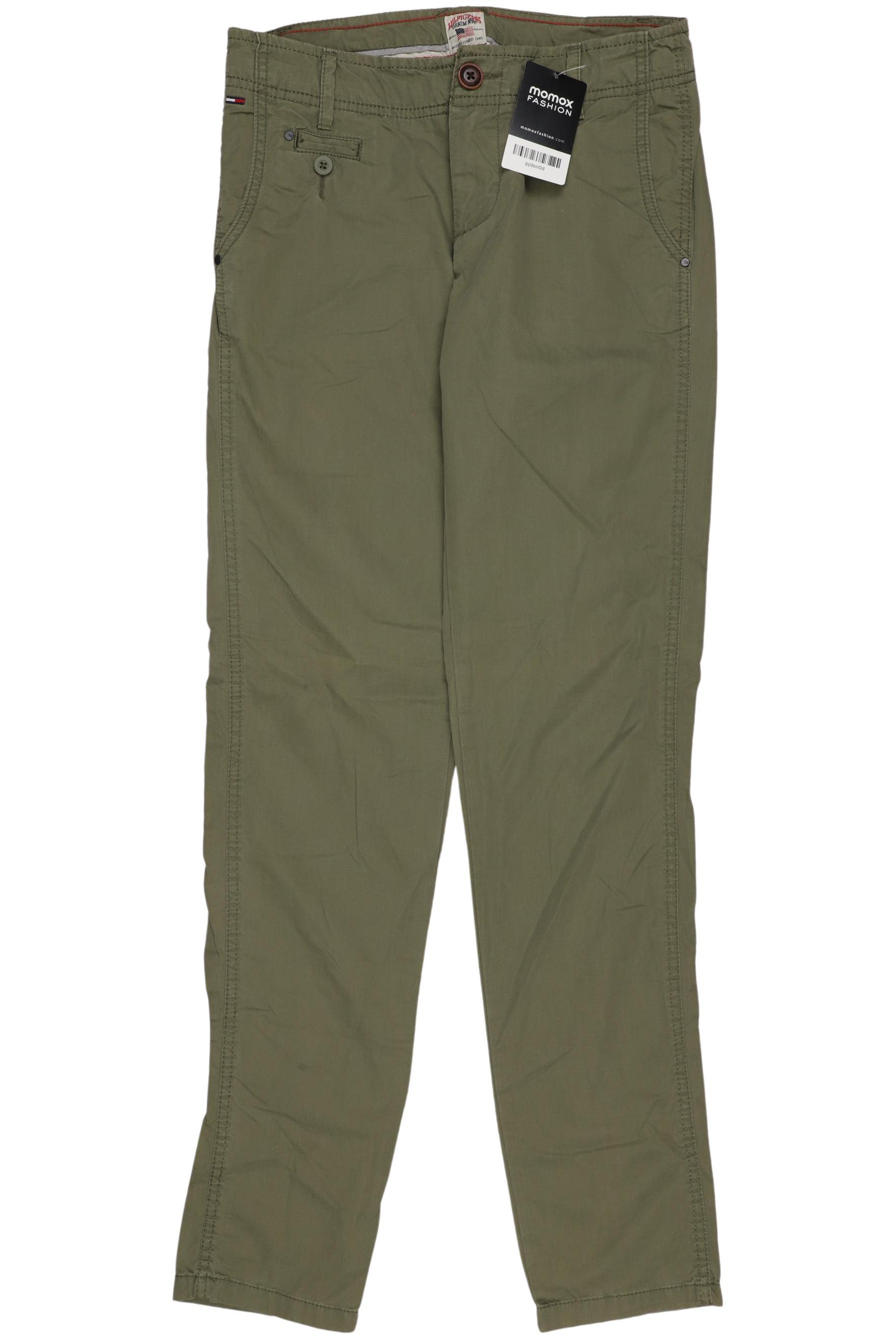 

Hilfiger Denim Damen Stoffhose, grün, Gr. 24