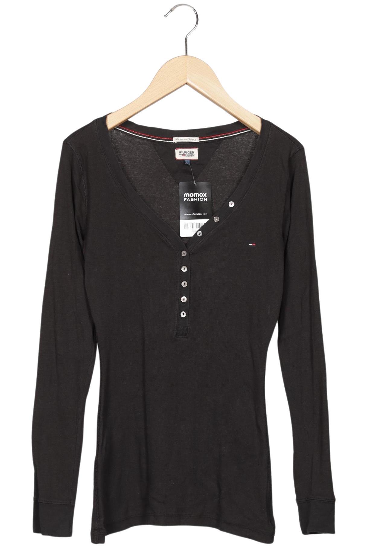 

Hilfiger Denim Damen Langarmshirt, schwarz, Gr. 42