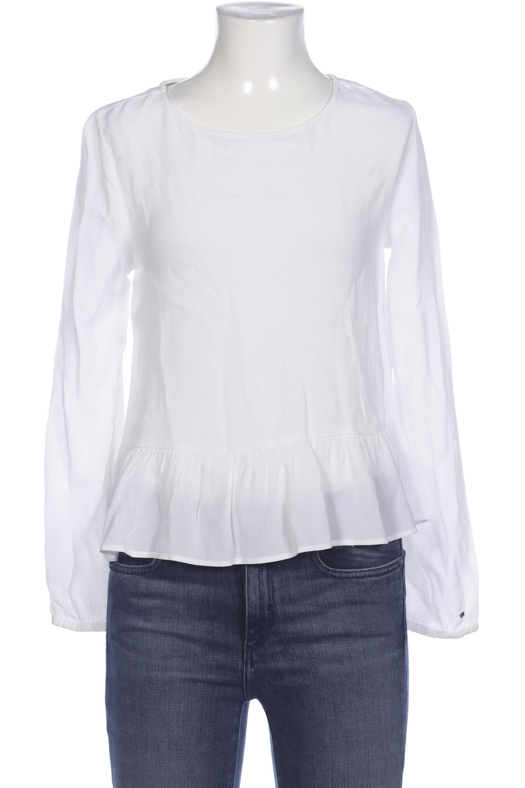 

HILFIGER DENIM Damen Bluse, weiß