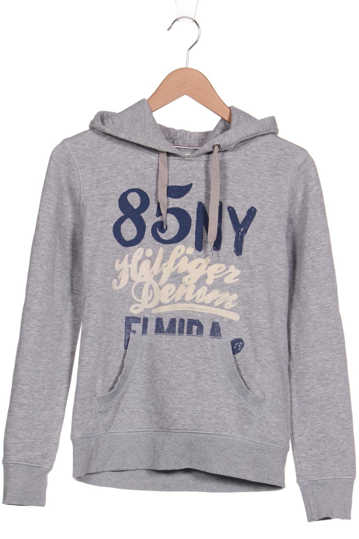 

Hilfiger Denim Damen Kapuzenpullover, grau, Gr. 38