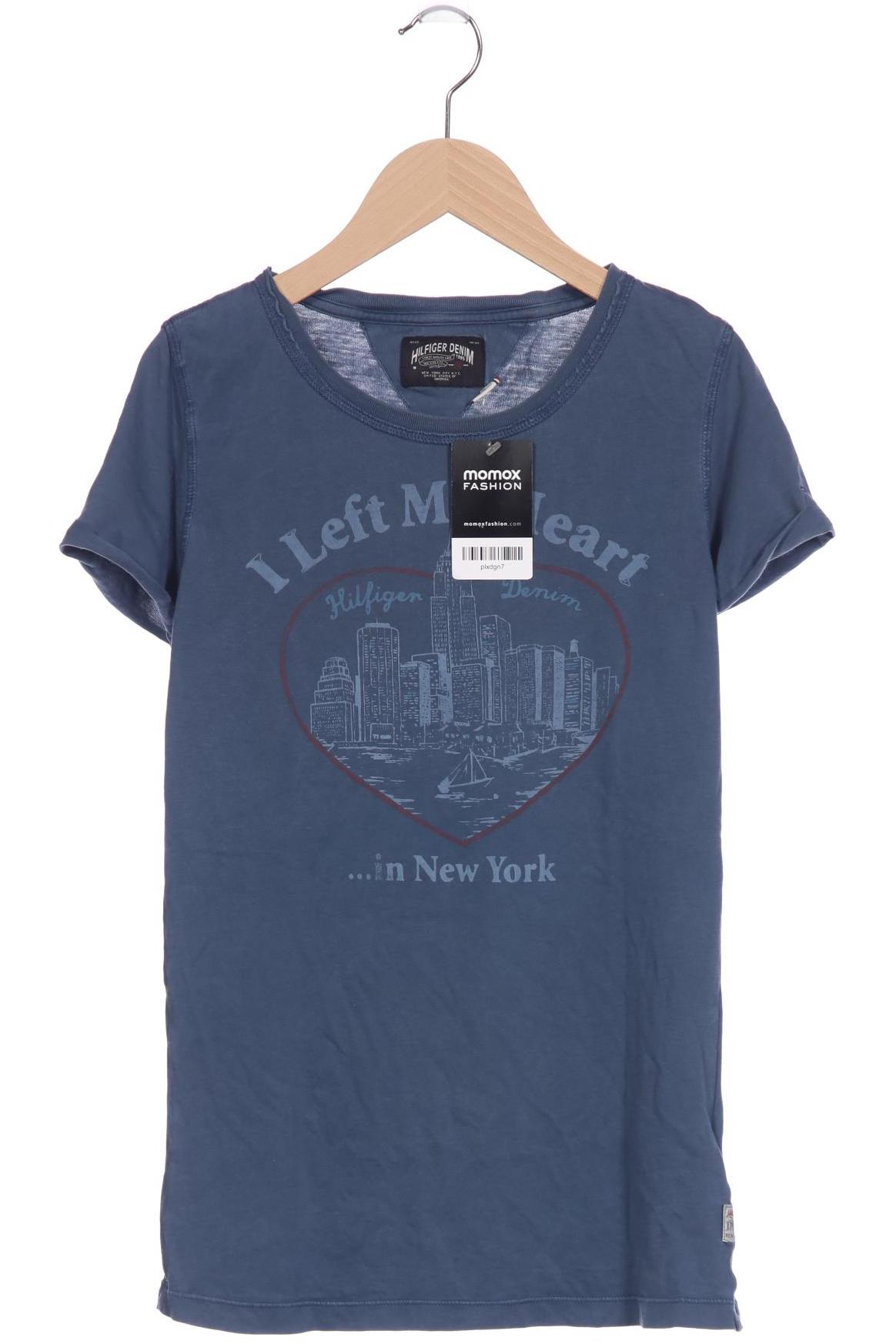 

Hilfiger Denim Damen T-Shirt, blau, Gr. 38