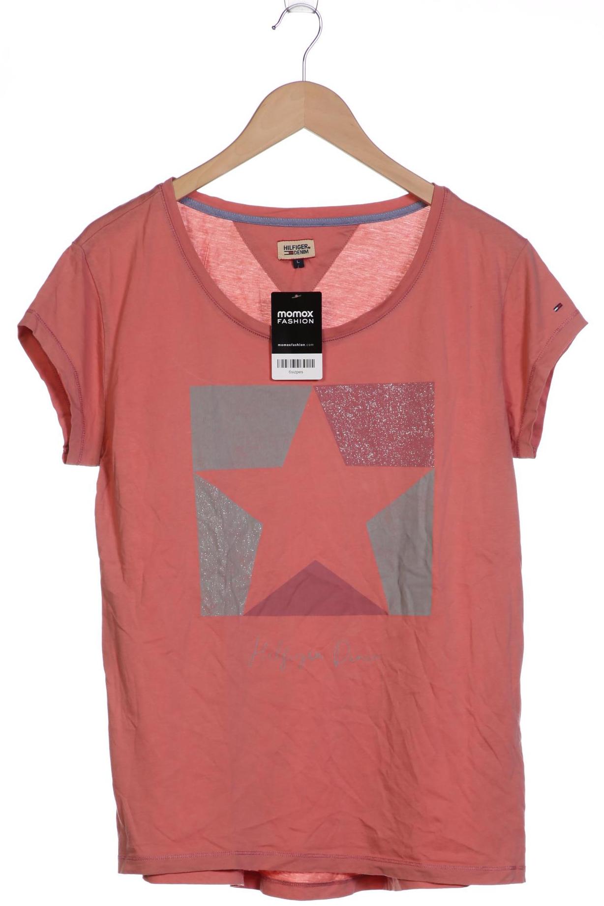 

Hilfiger Denim Damen T-Shirt, pink, Gr. 42