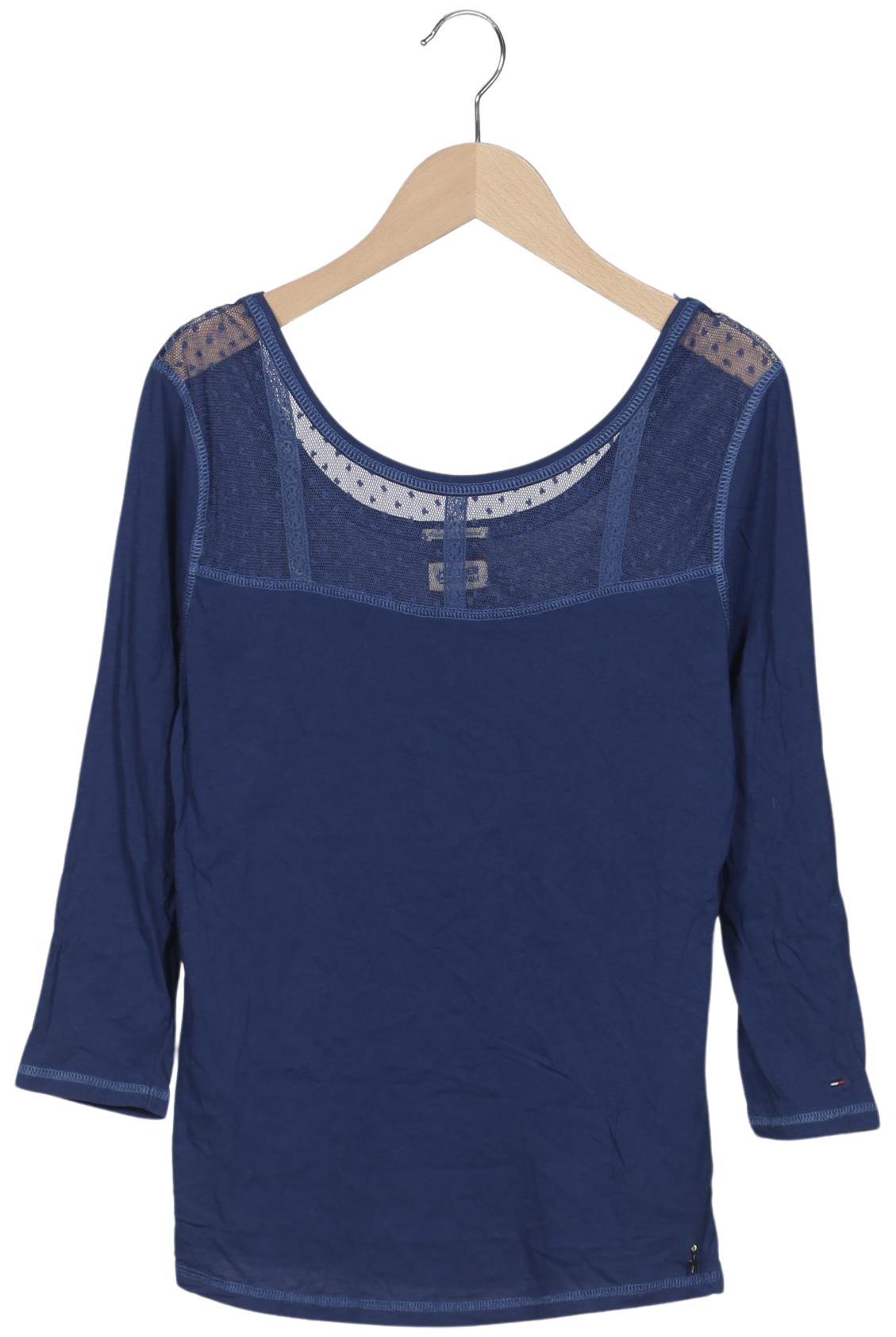 

Hilfiger Denim Damen Langarmshirt, blau, Gr. 38