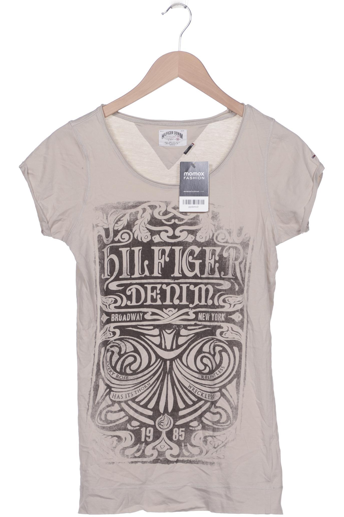 

Hilfiger Denim Damen T-Shirt, beige, Gr. 36