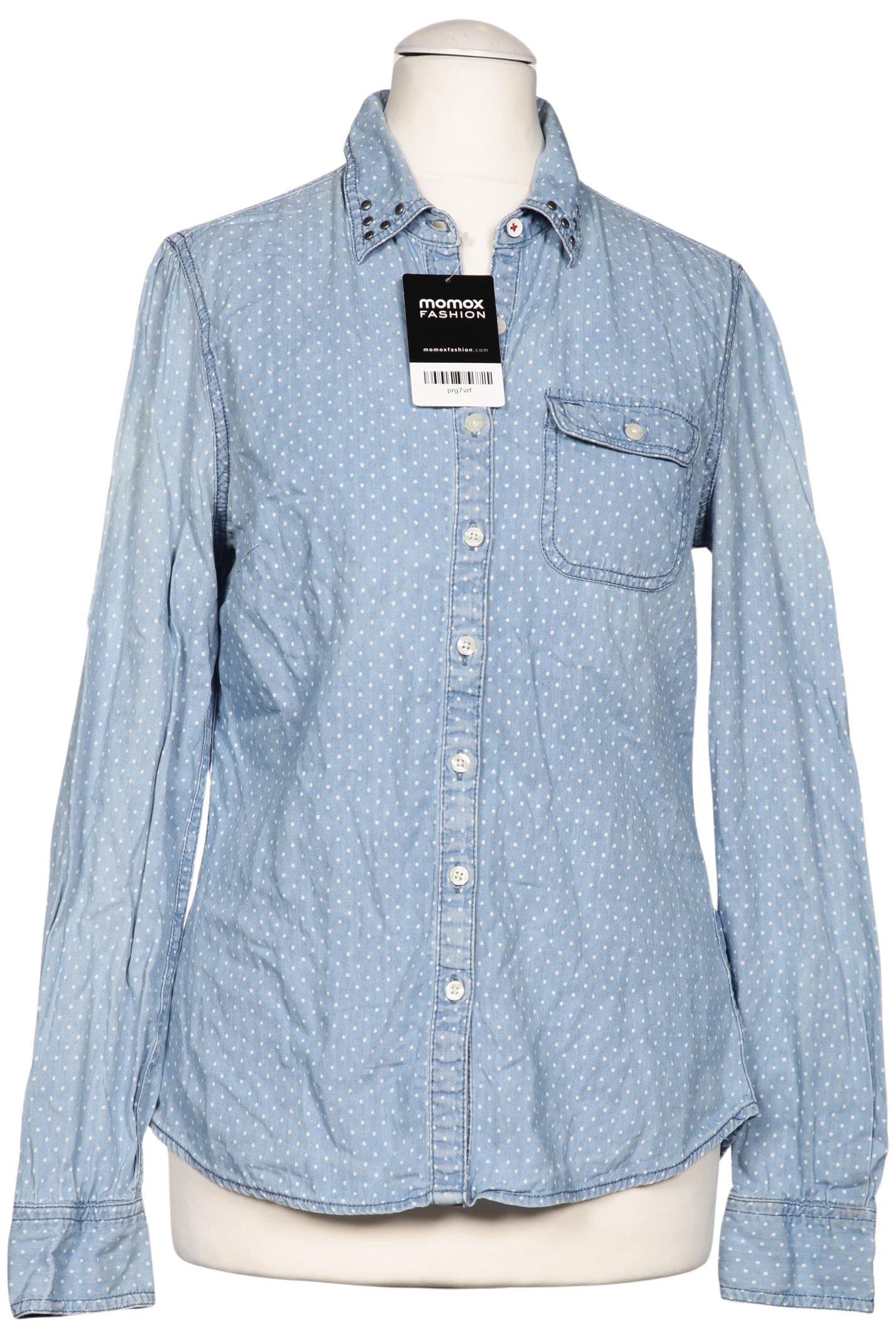 

Hilfiger Denim Damen Bluse, hellblau, Gr. 34