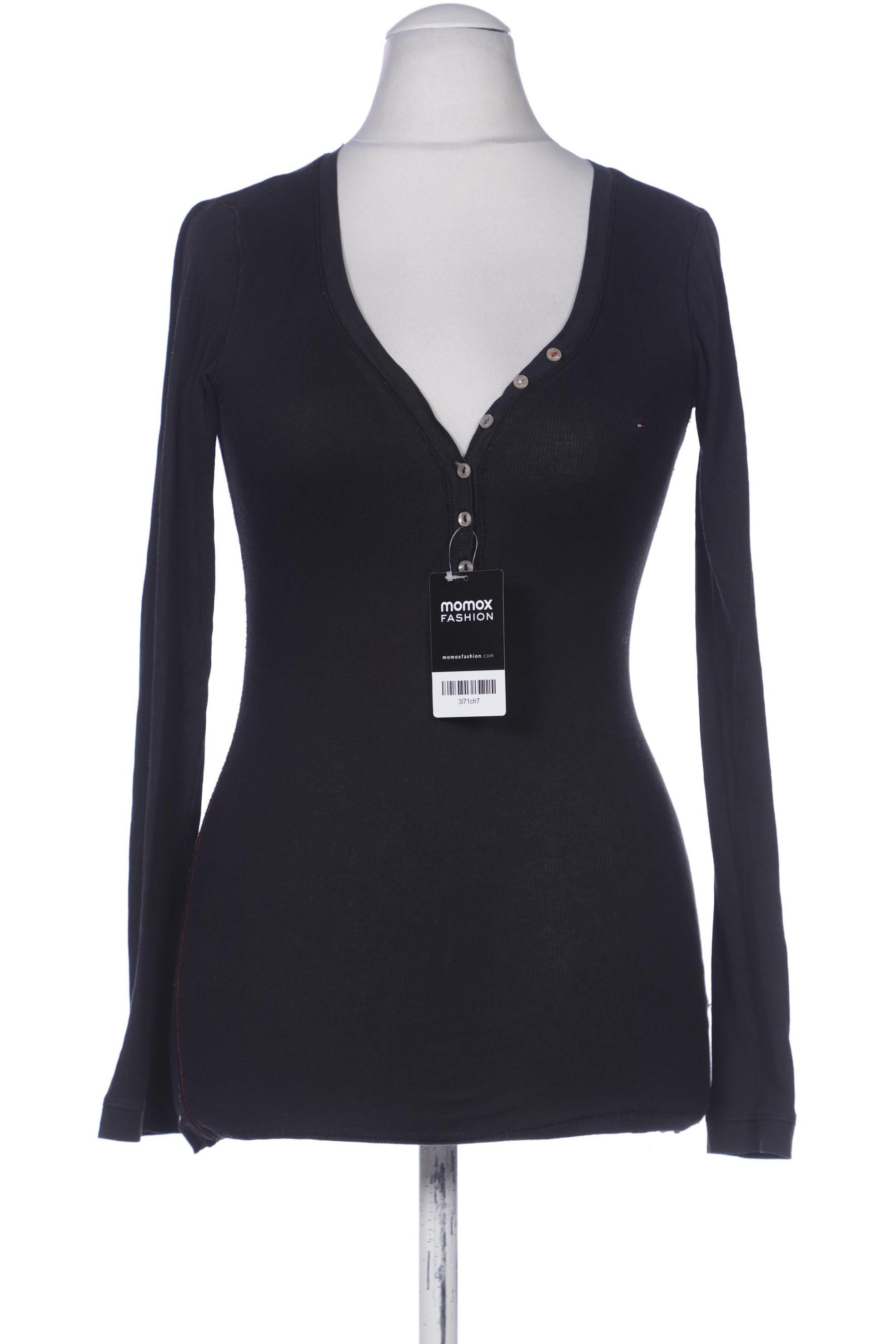 

Hilfiger Denim Damen Langarmshirt, schwarz, Gr. 38