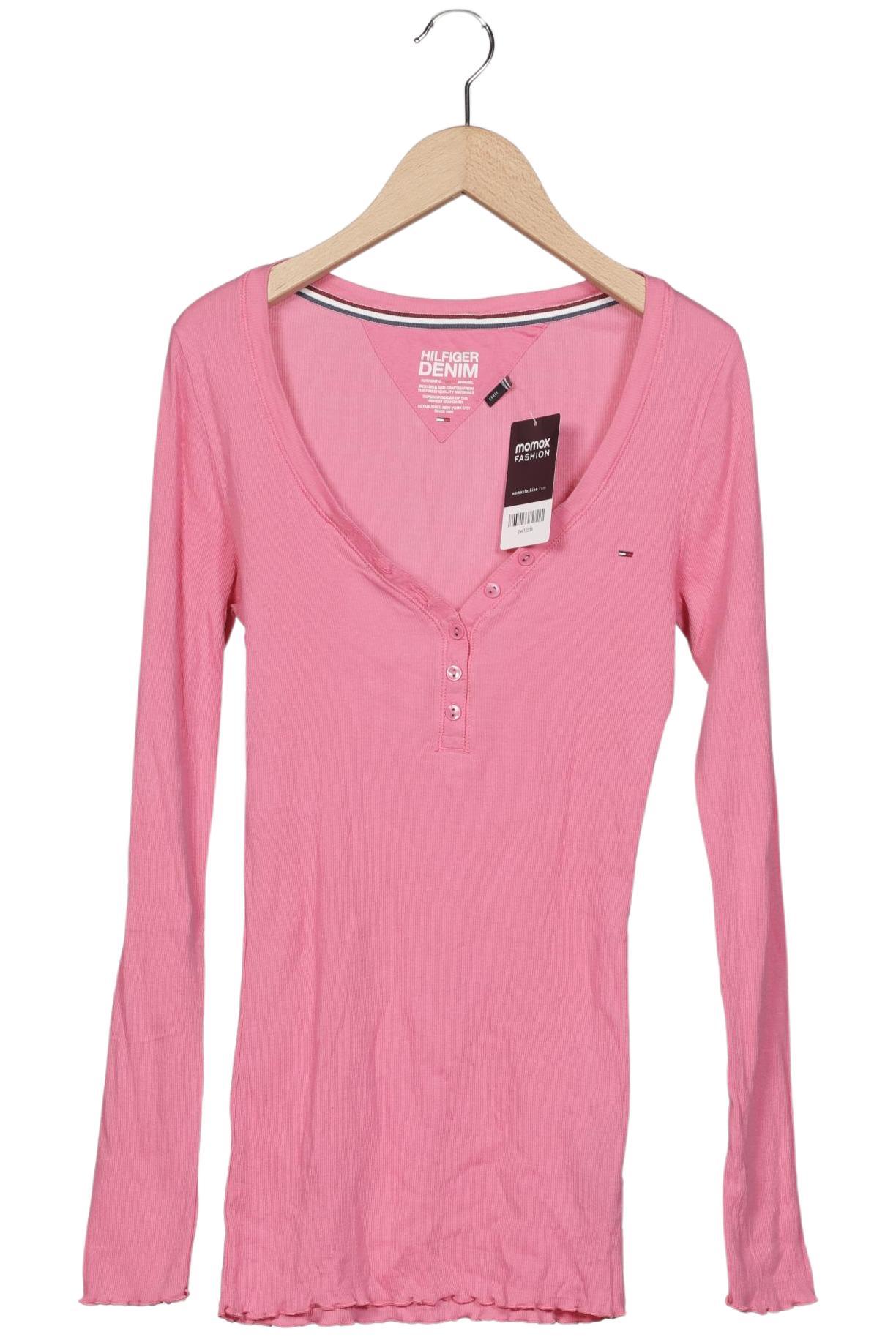 

Hilfiger Denim Damen Langarmshirt, pink, Gr. 42