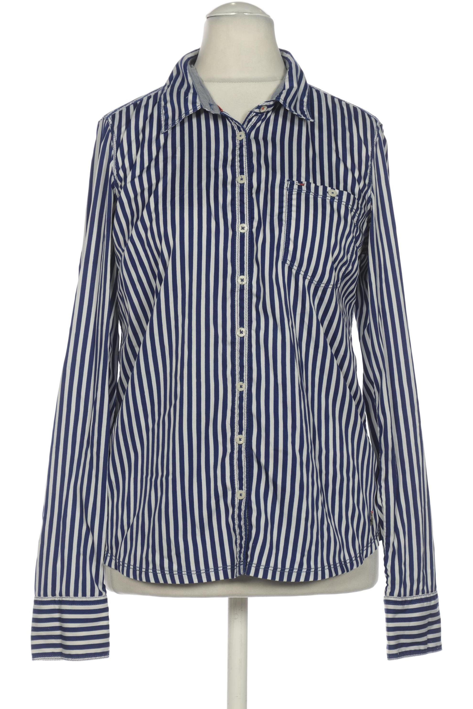 

Hilfiger Denim Damen Bluse, blau, Gr. 38