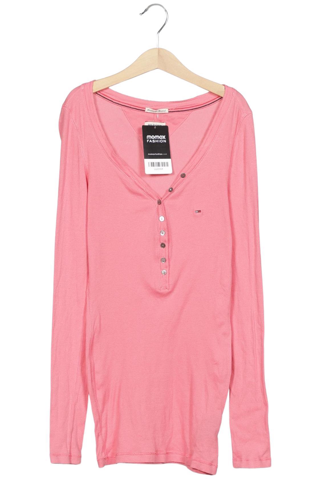 

Hilfiger Denim Damen Langarmshirt, pink, Gr. 38