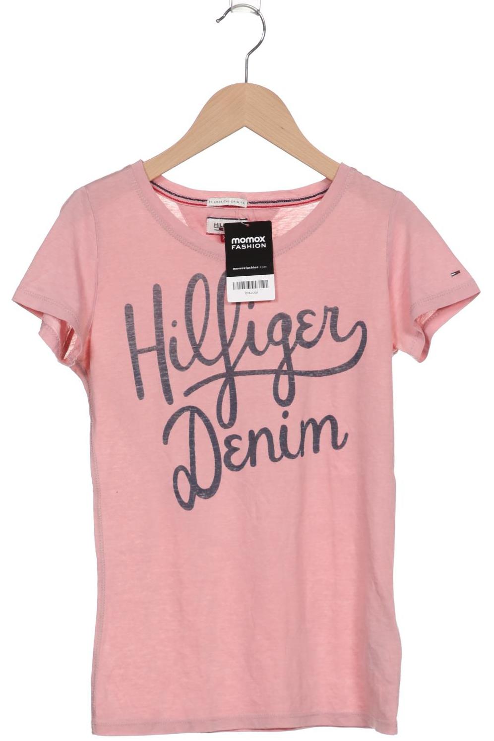 

Hilfiger Denim Damen T-Shirt, pink, Gr. 34