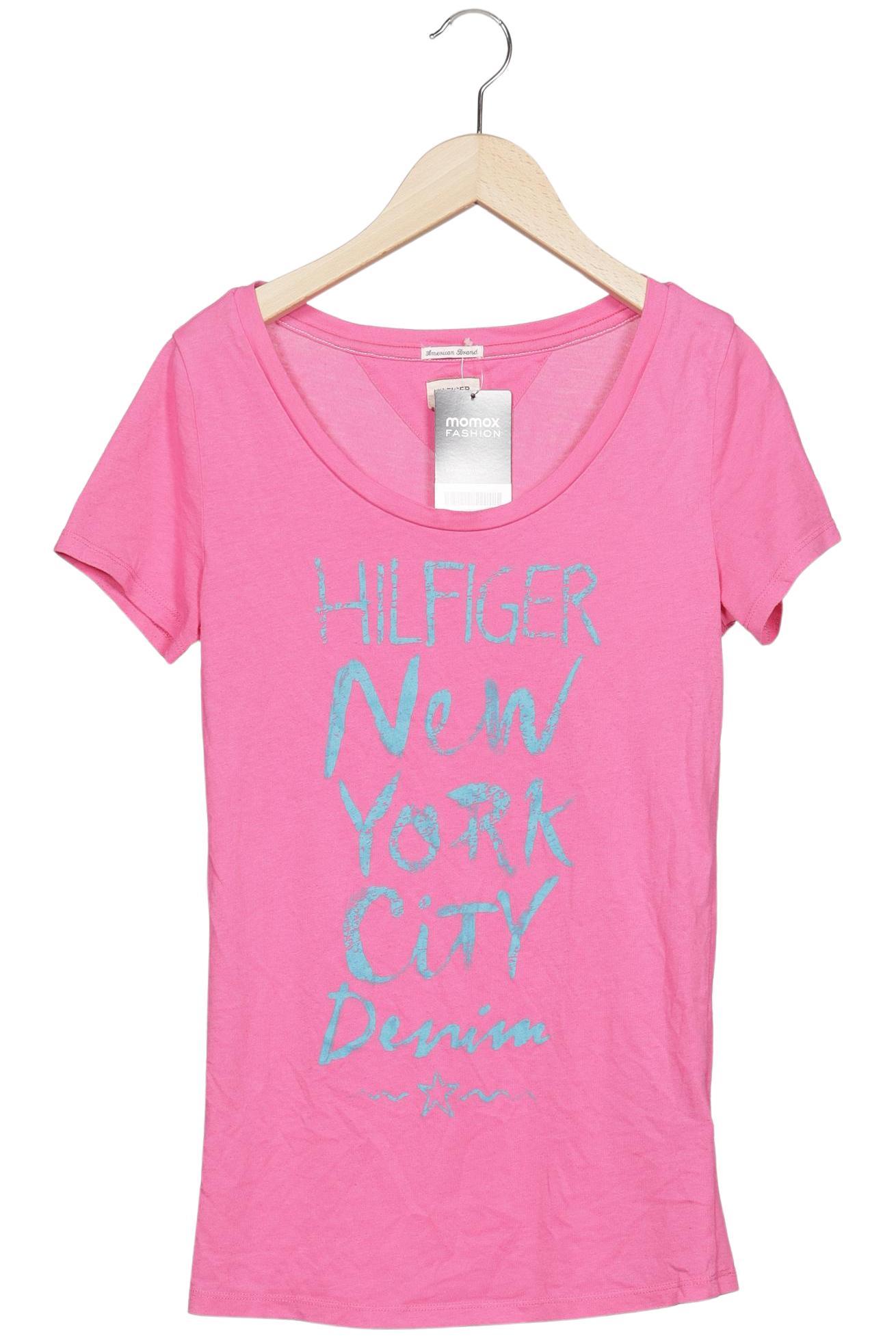 

Hilfiger Denim Damen T-Shirt, pink, Gr. 36