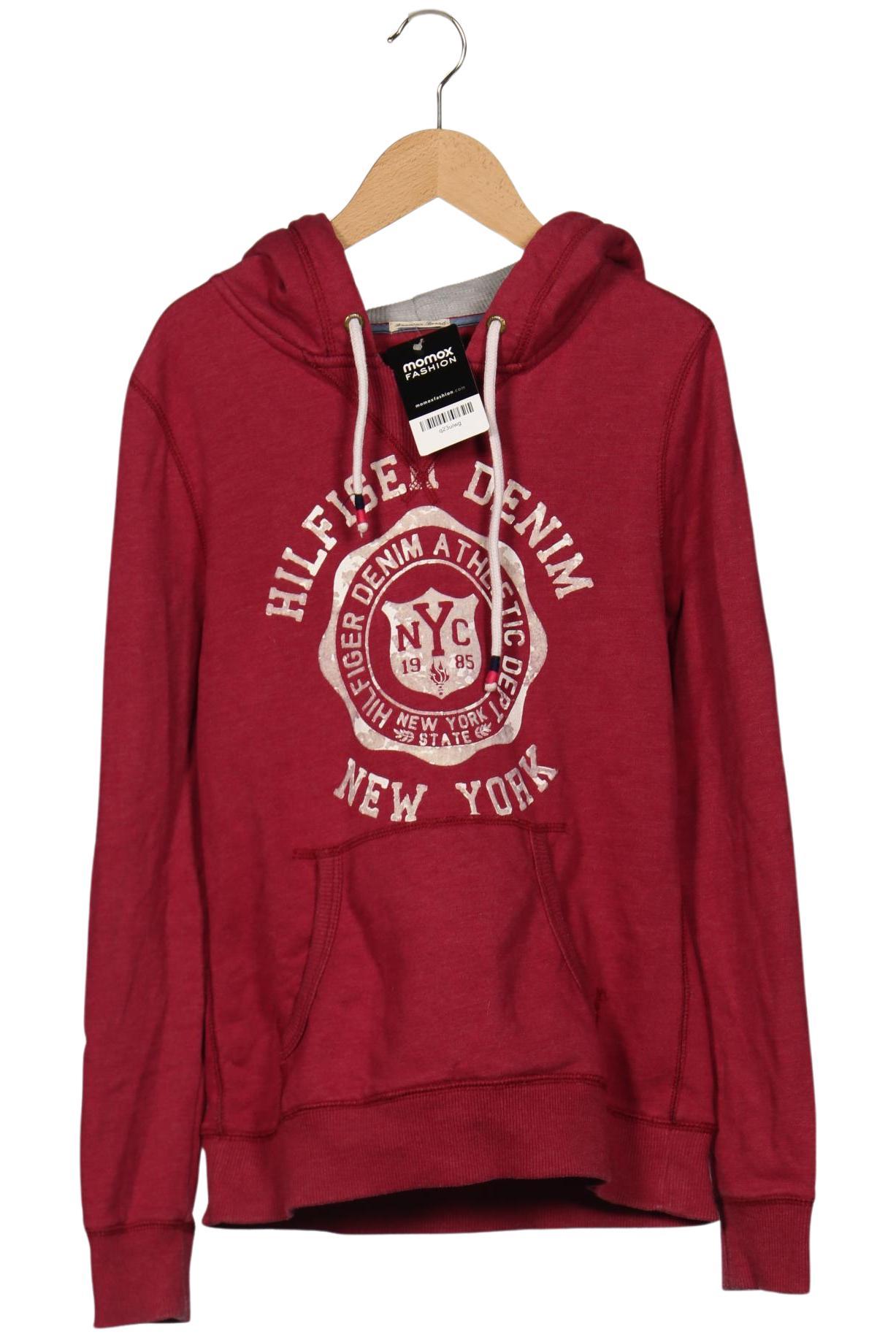 Thumbnail - Hilfiger Denim Damen Kapuzenpullover, bordeaux, Gr. 36
