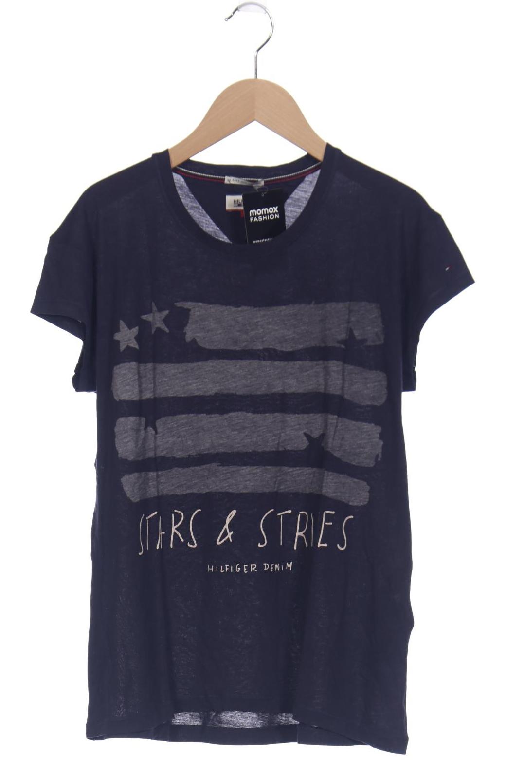 

HILFIGER DENIM Damen T-Shirt, marineblau