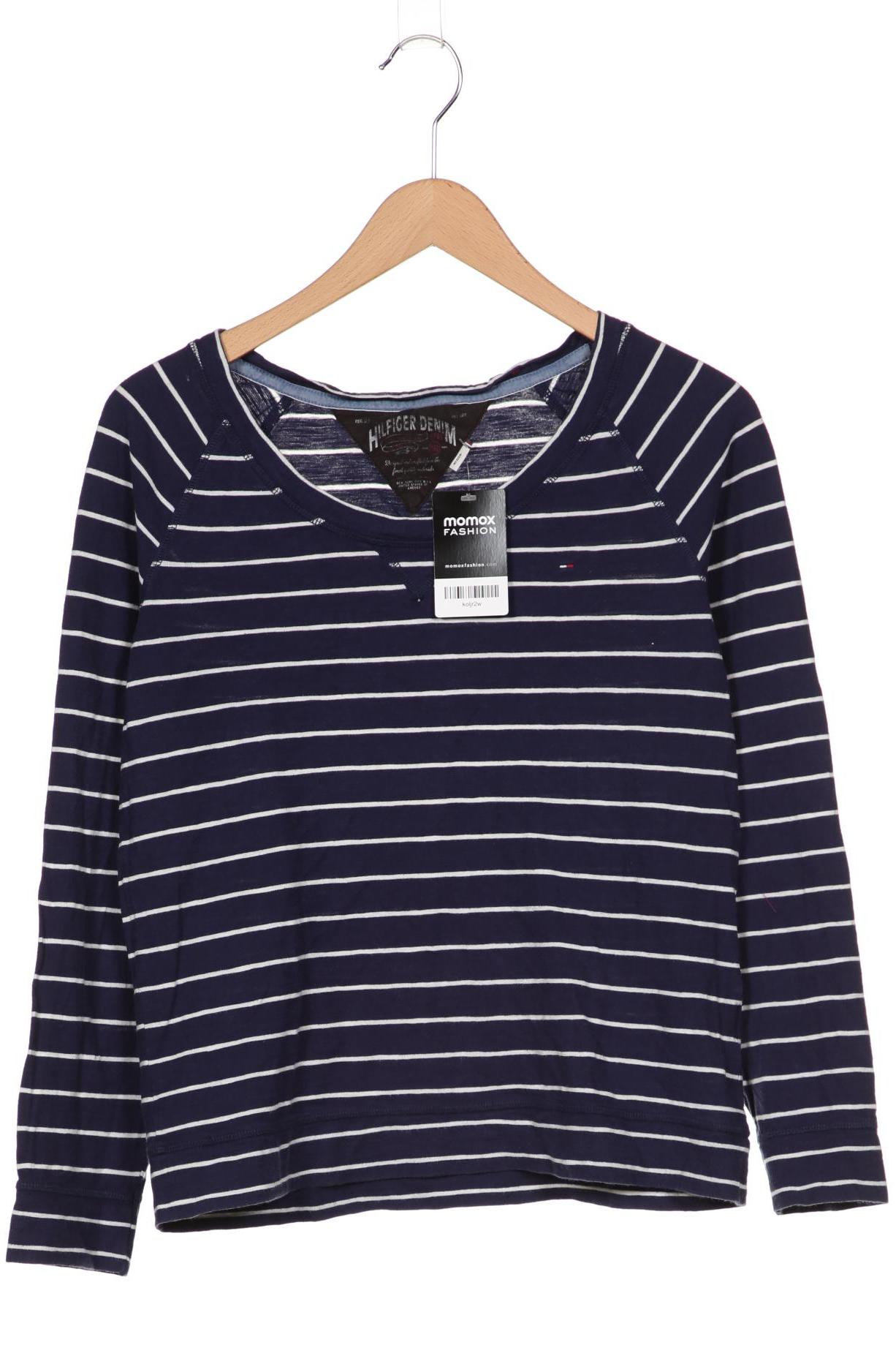 

Hilfiger Denim Damen Langarmshirt, marineblau, Gr. 38