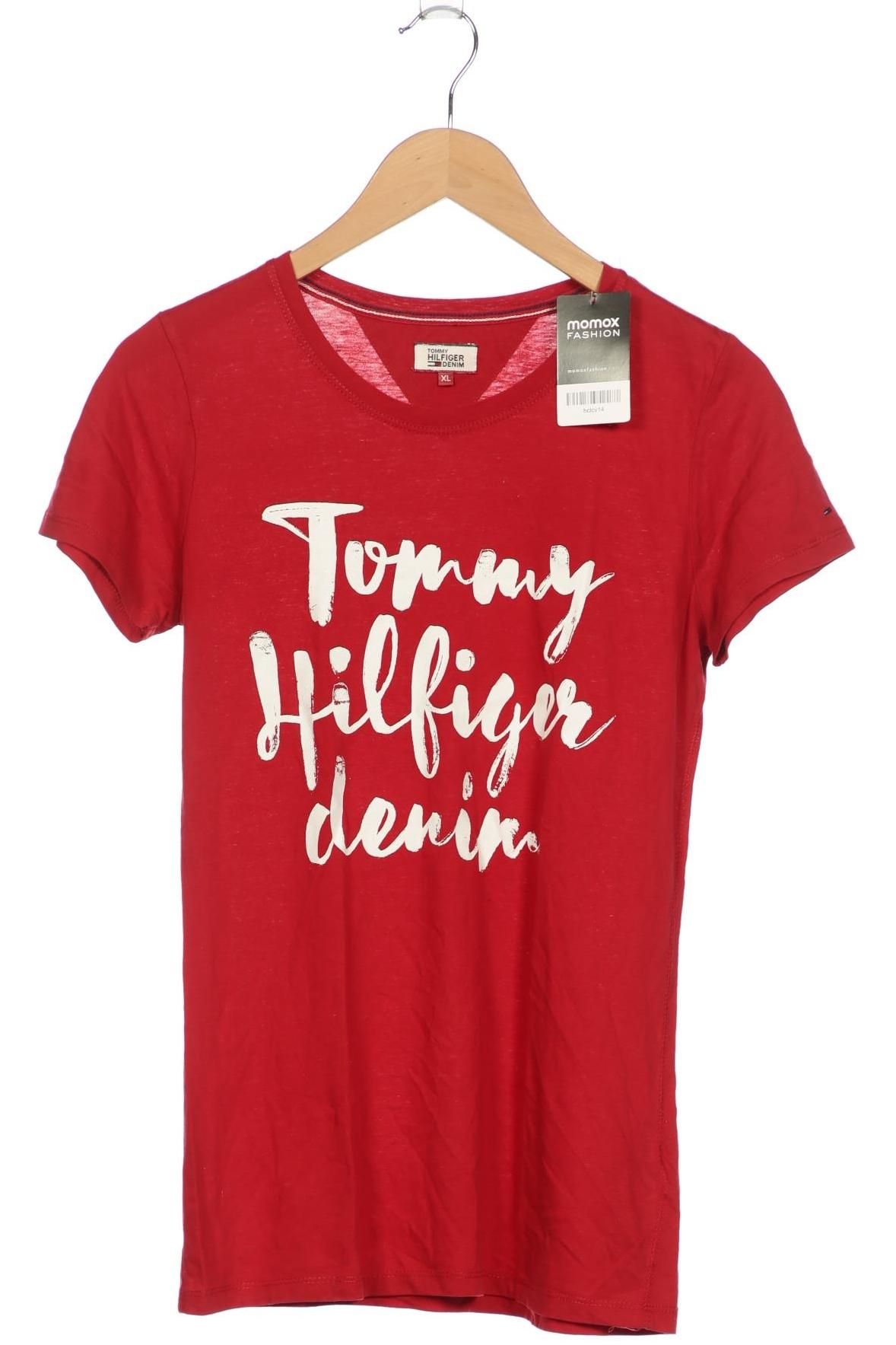 

Hilfiger Denim Damen T-Shirt, rot, Gr. 44