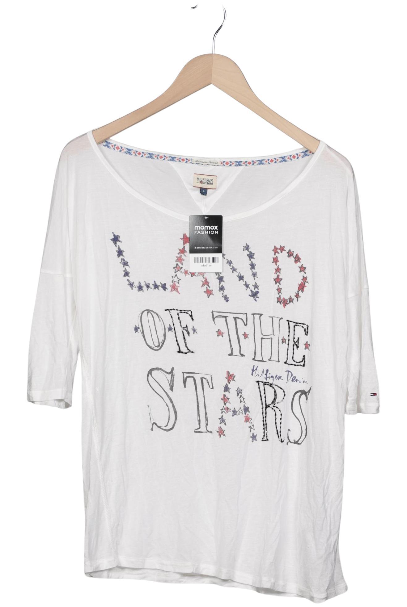 

Hilfiger Denim Damen T-Shirt, weiß, Gr. 42