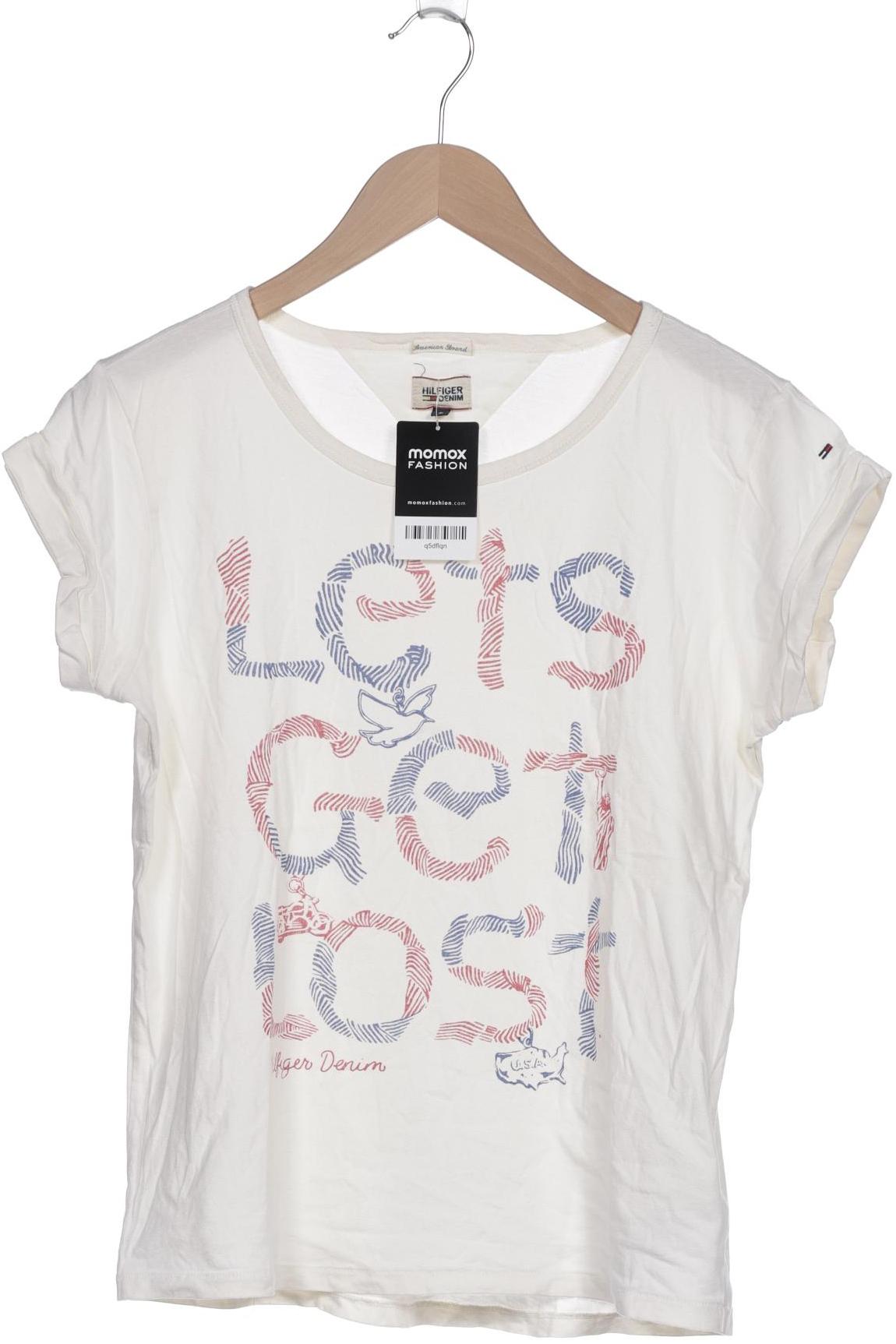

HILFIGER DENIM Damen T-Shirt, cremeweiß
