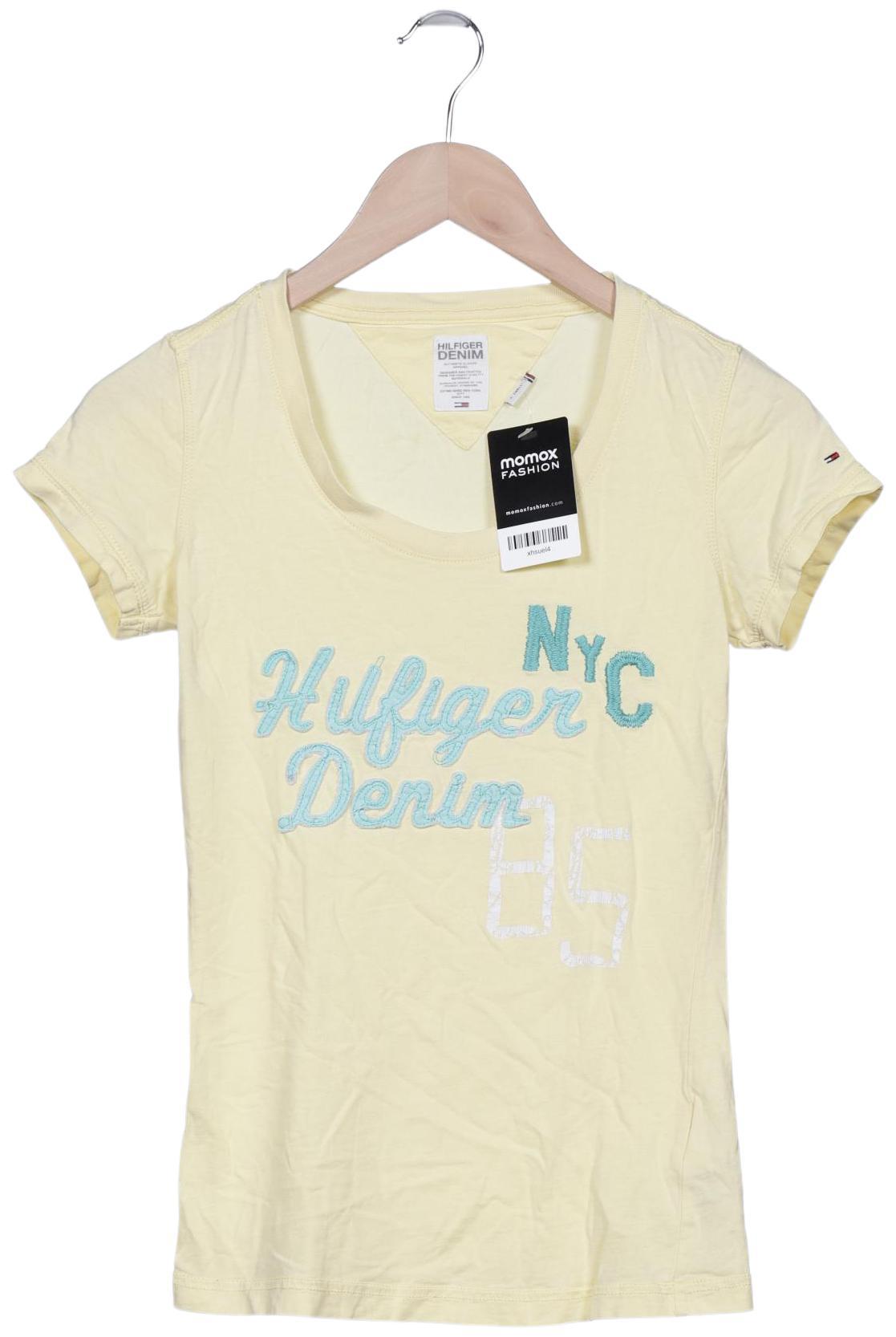 

Hilfiger Denim Damen T-Shirt, gelb, Gr. 34