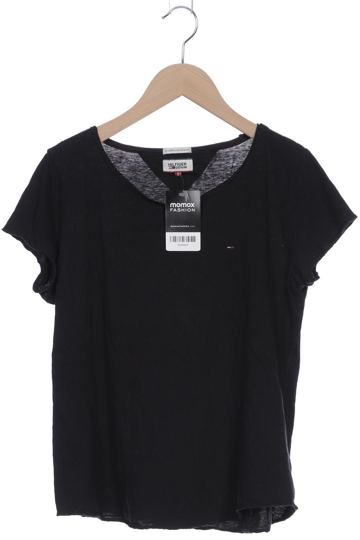 

Hilfiger Denim Damen T-Shirt, schwarz, Gr. 36