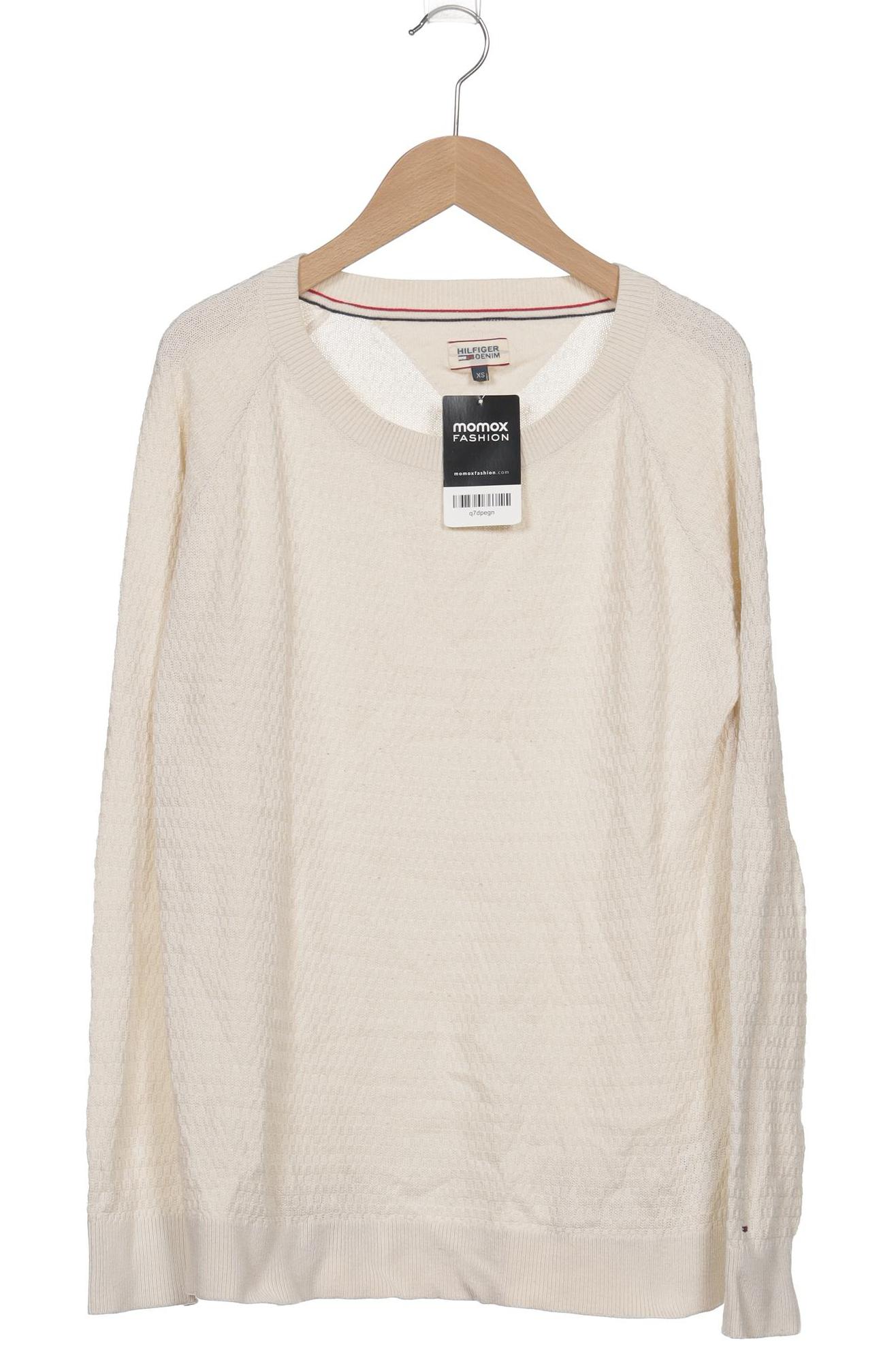 

Hilfiger Denim Damen Pullover, cremeweiß, Gr. 34