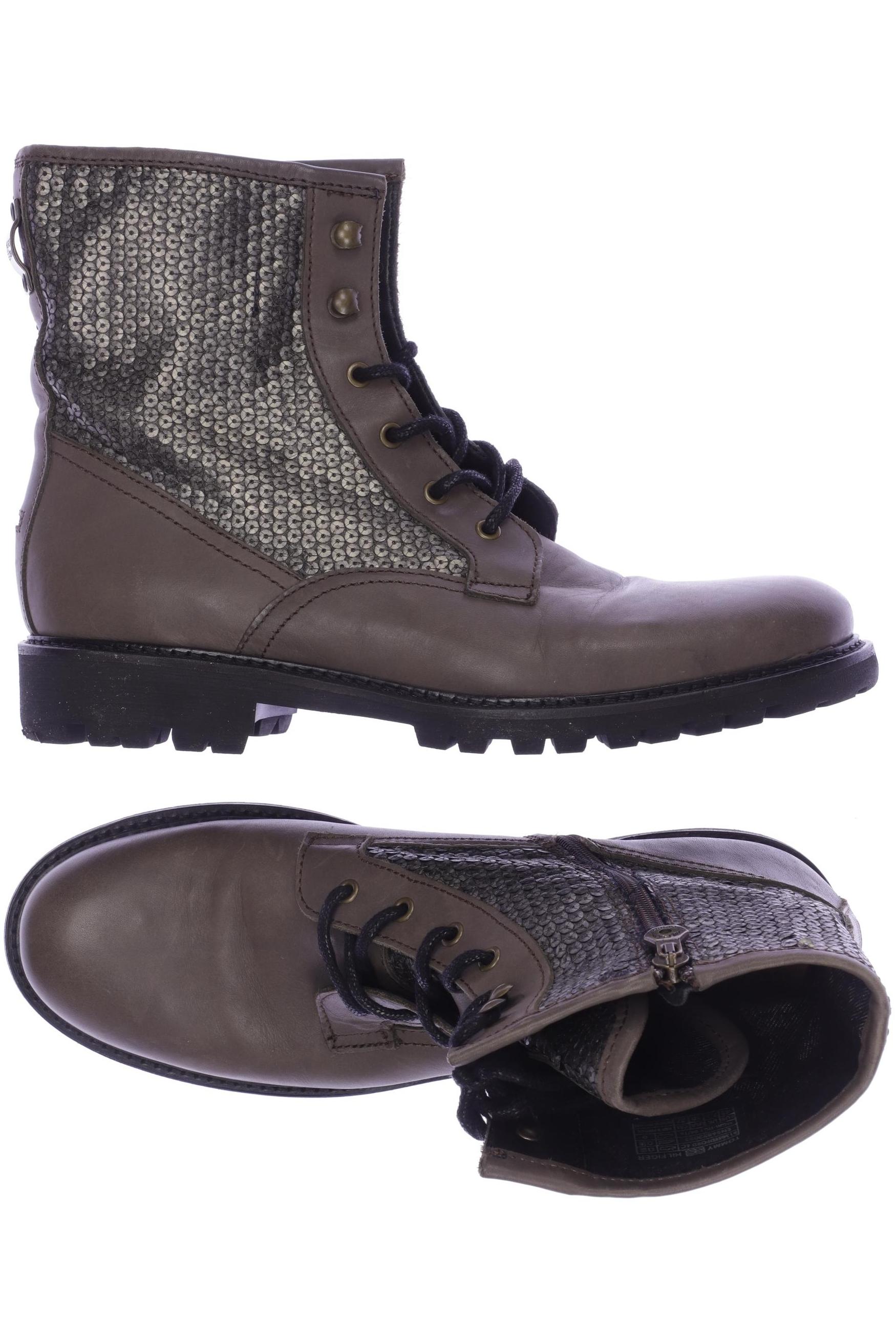 

Hilfiger Denim Damen Stiefelette, braun, Gr. 42