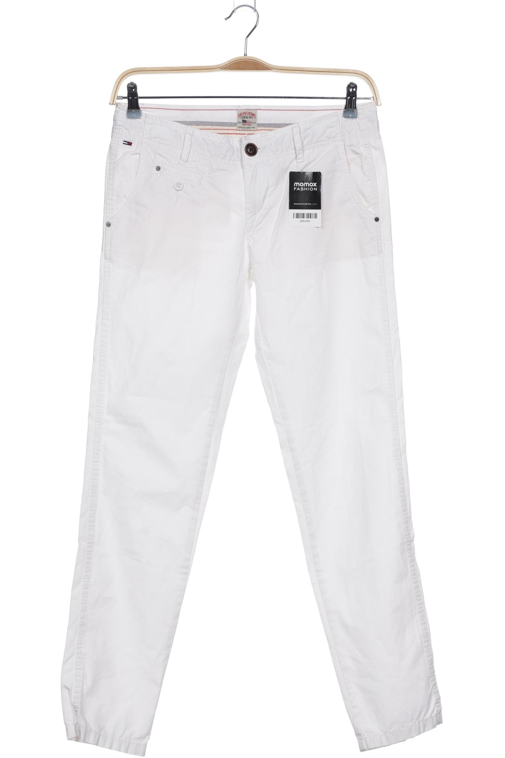 

Hilfiger Denim Damen Stoffhose, weiß, Gr. 27