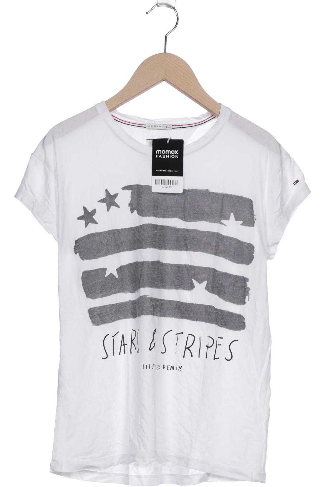 

Hilfiger Denim Damen T-Shirt, weiß, Gr. 34
