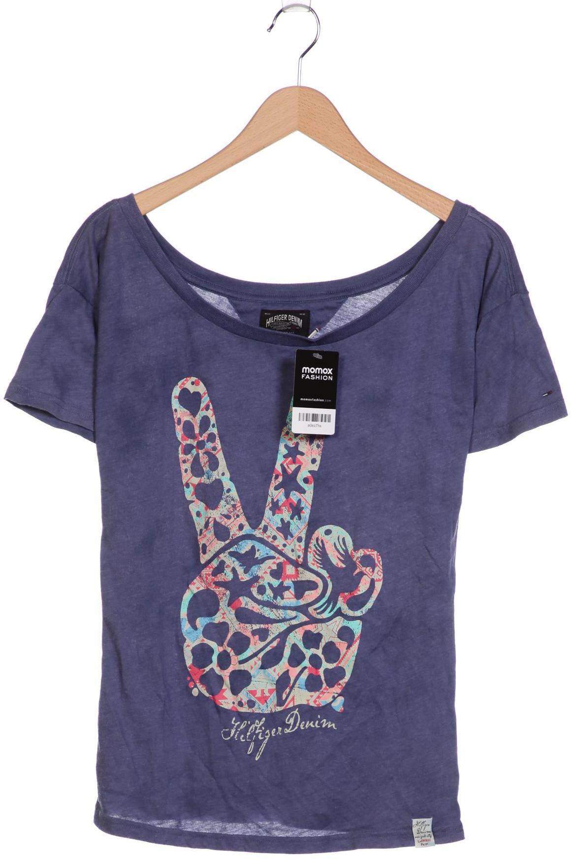 

Hilfiger Denim Damen T-Shirt, blau, Gr. 34