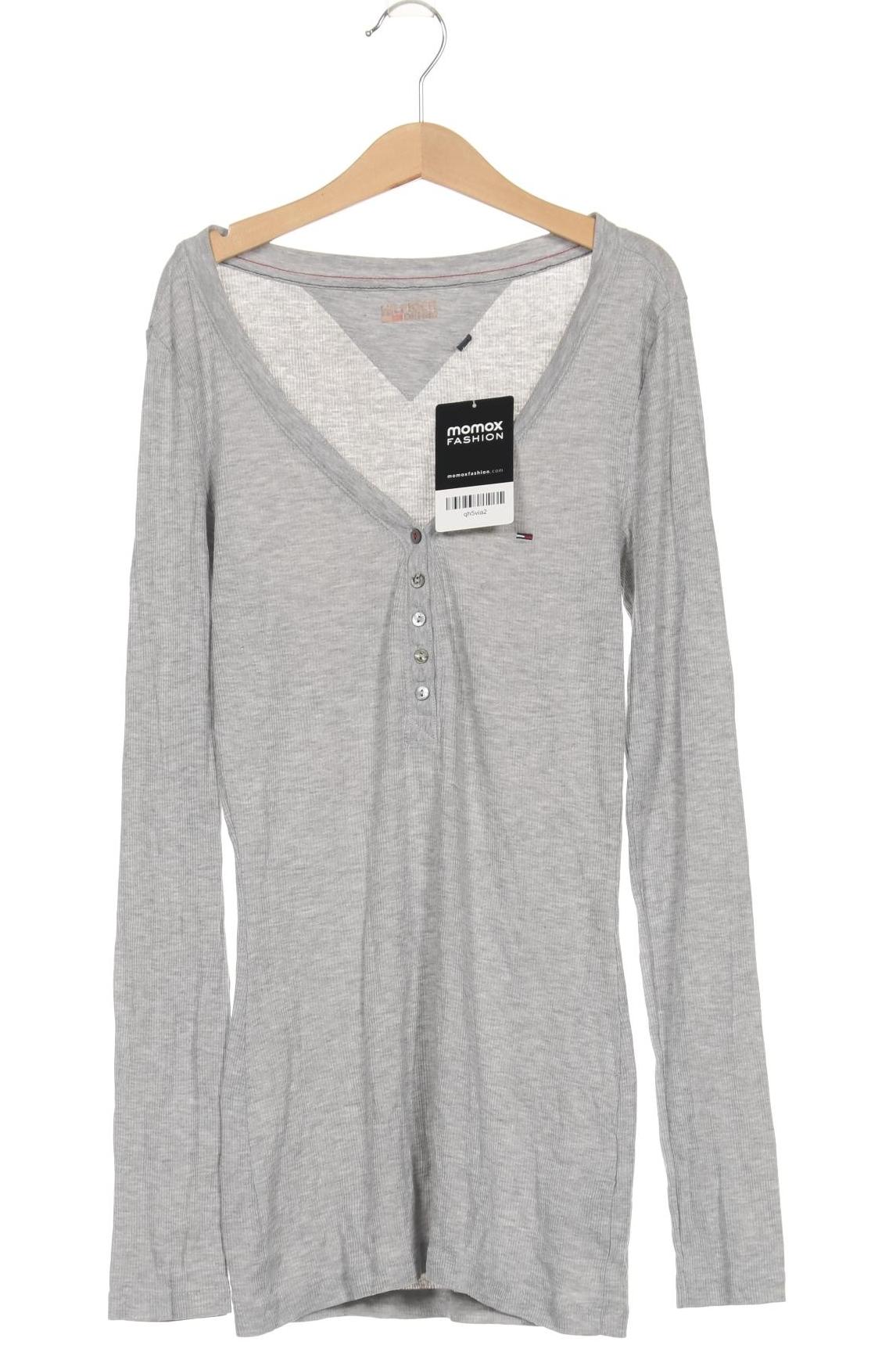 

Hilfiger Denim Damen Langarmshirt, grau, Gr. 42