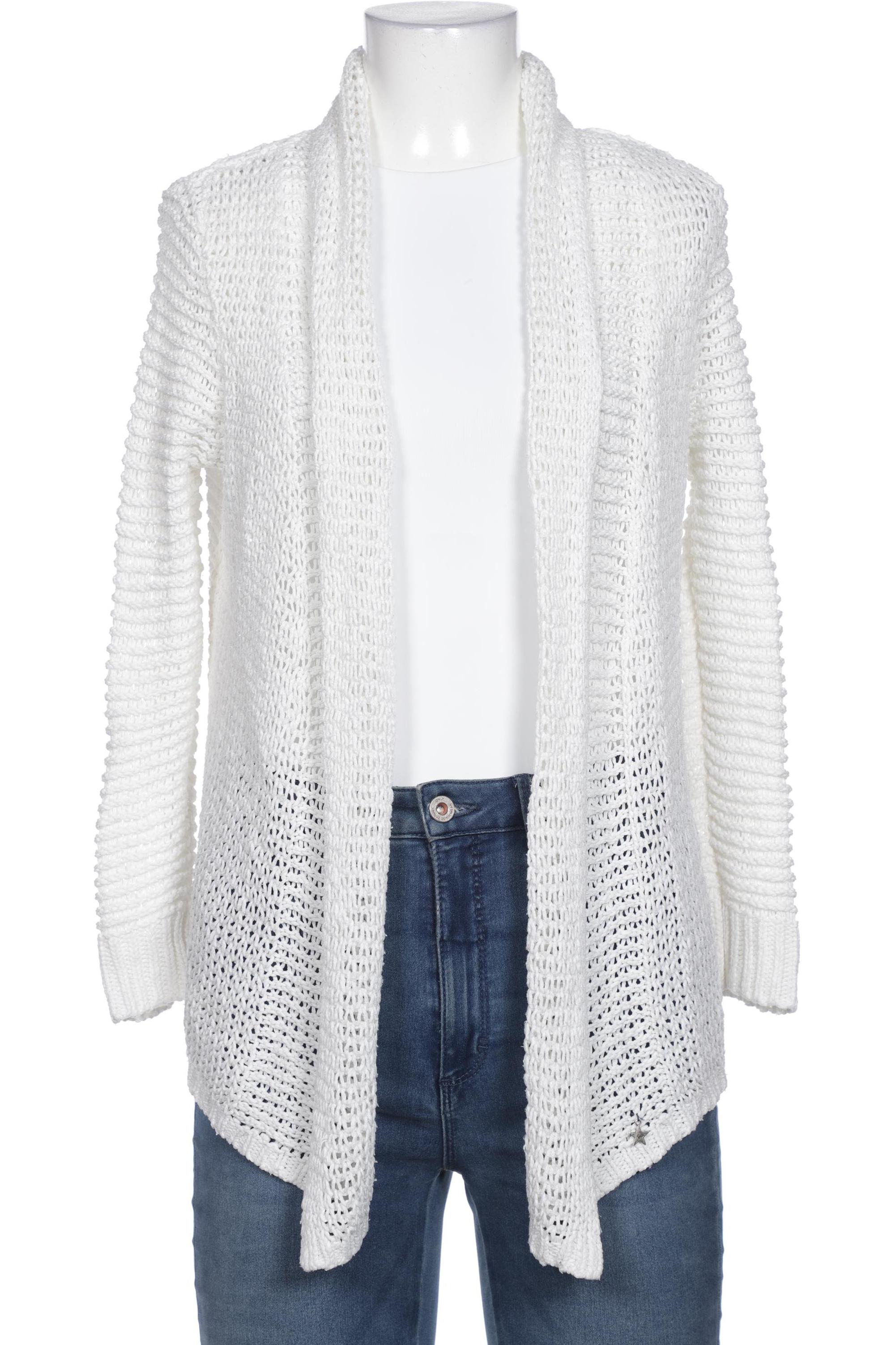

HILFIGER DENIM Damen Strickjacke, weiß