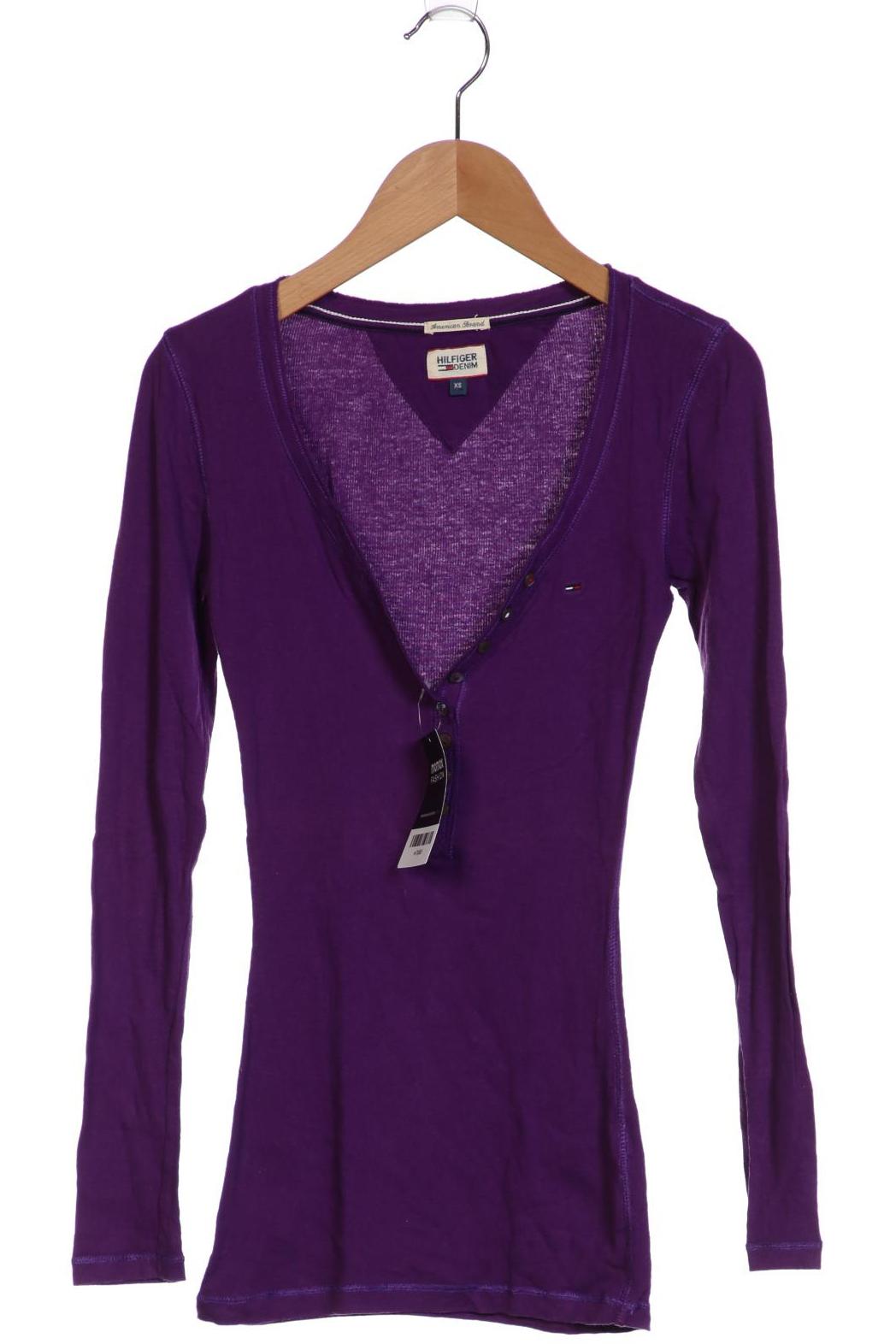 

HILFIGER DENIM Damen Langarmshirt, flieder