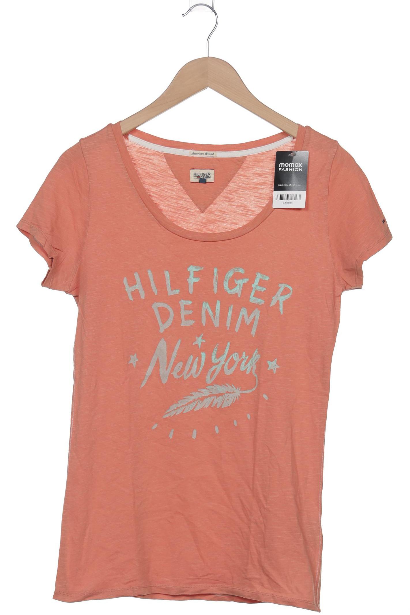 

Hilfiger Denim Damen T-Shirt, orange, Gr. 38