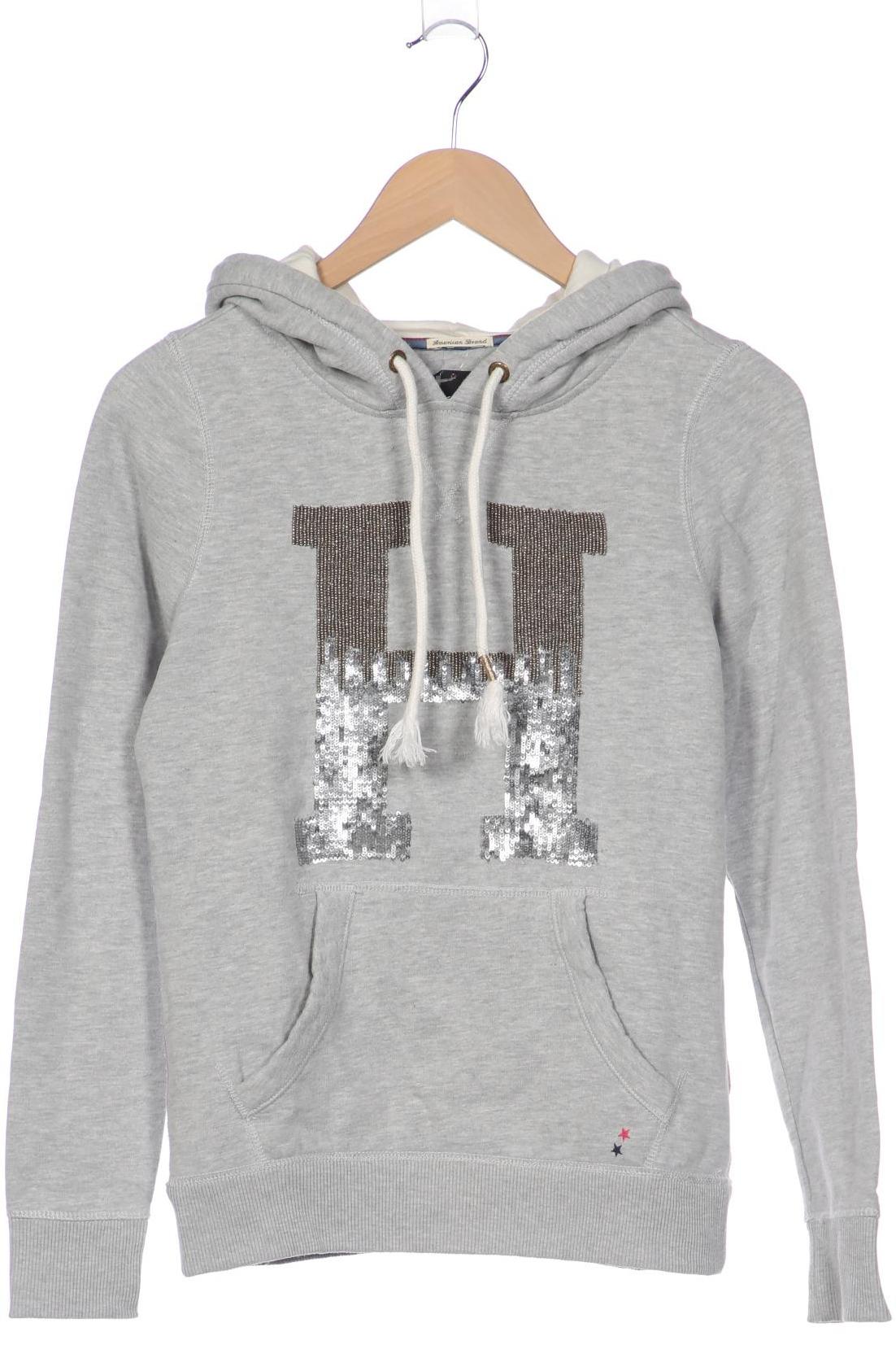 

Hilfiger Denim Damen Kapuzenpullover, grau, Gr. 36