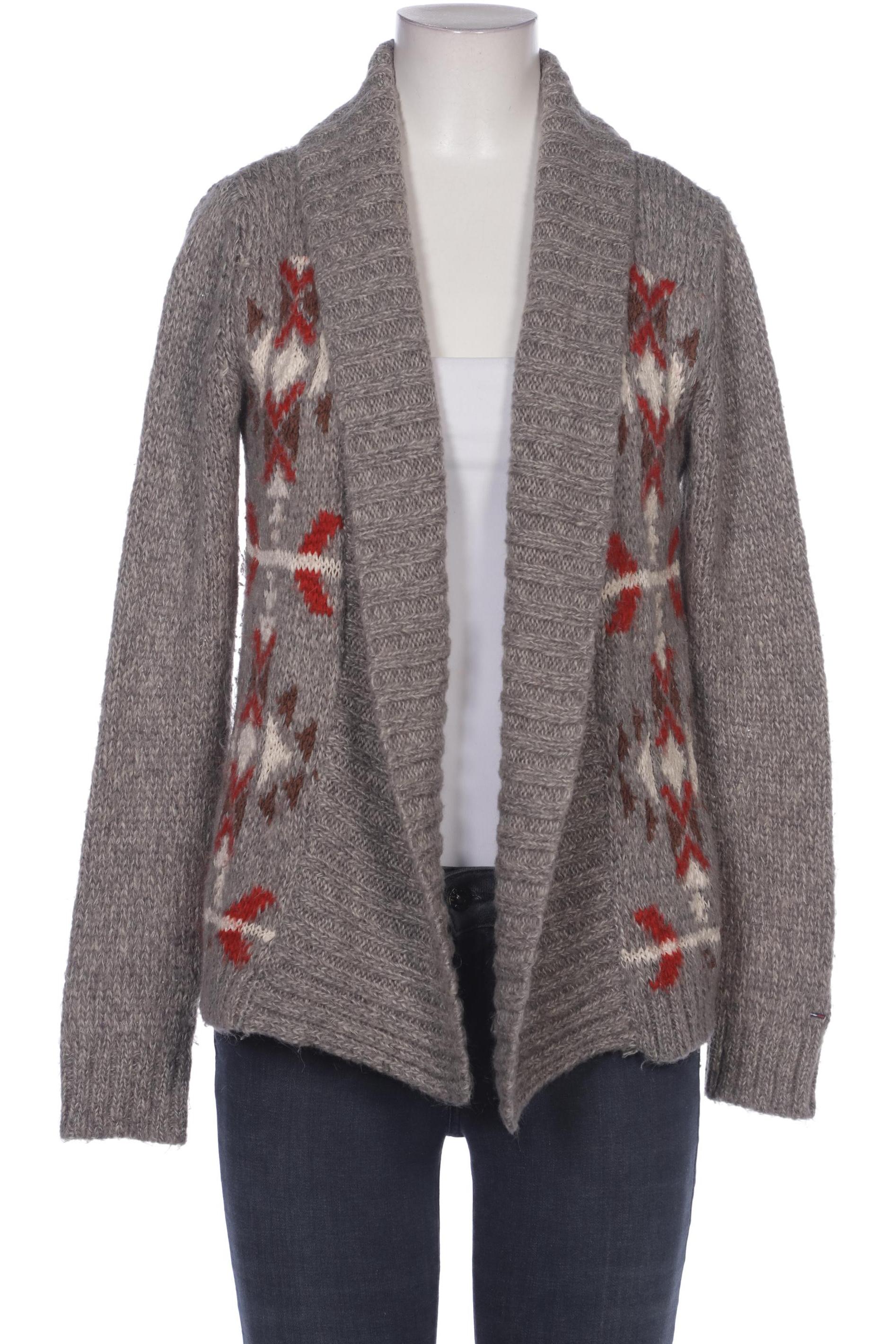 

Hilfiger Denim Damen Strickjacke, grau, Gr. 36