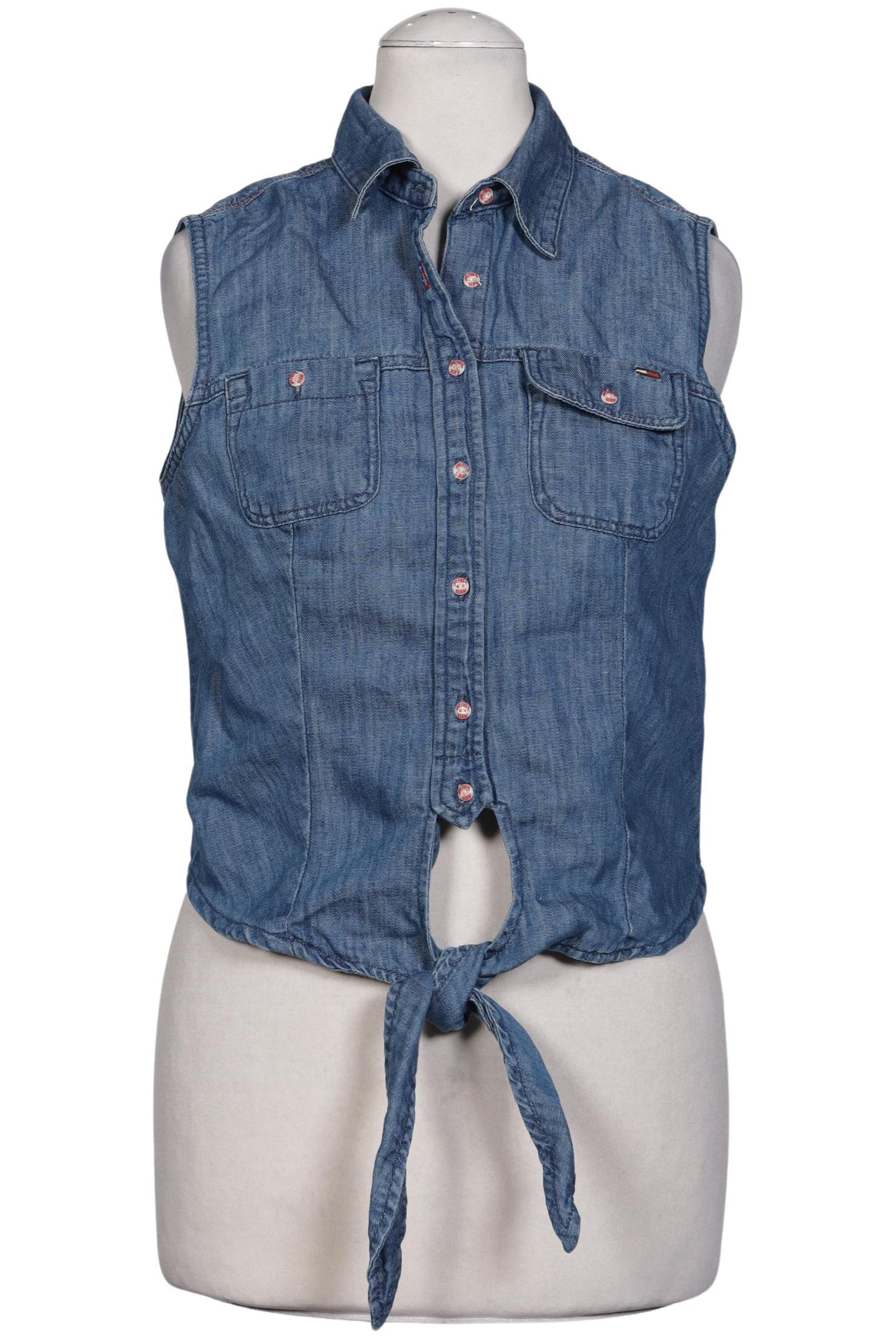 

Hilfiger Denim Damen Bluse, blau, Gr. 34