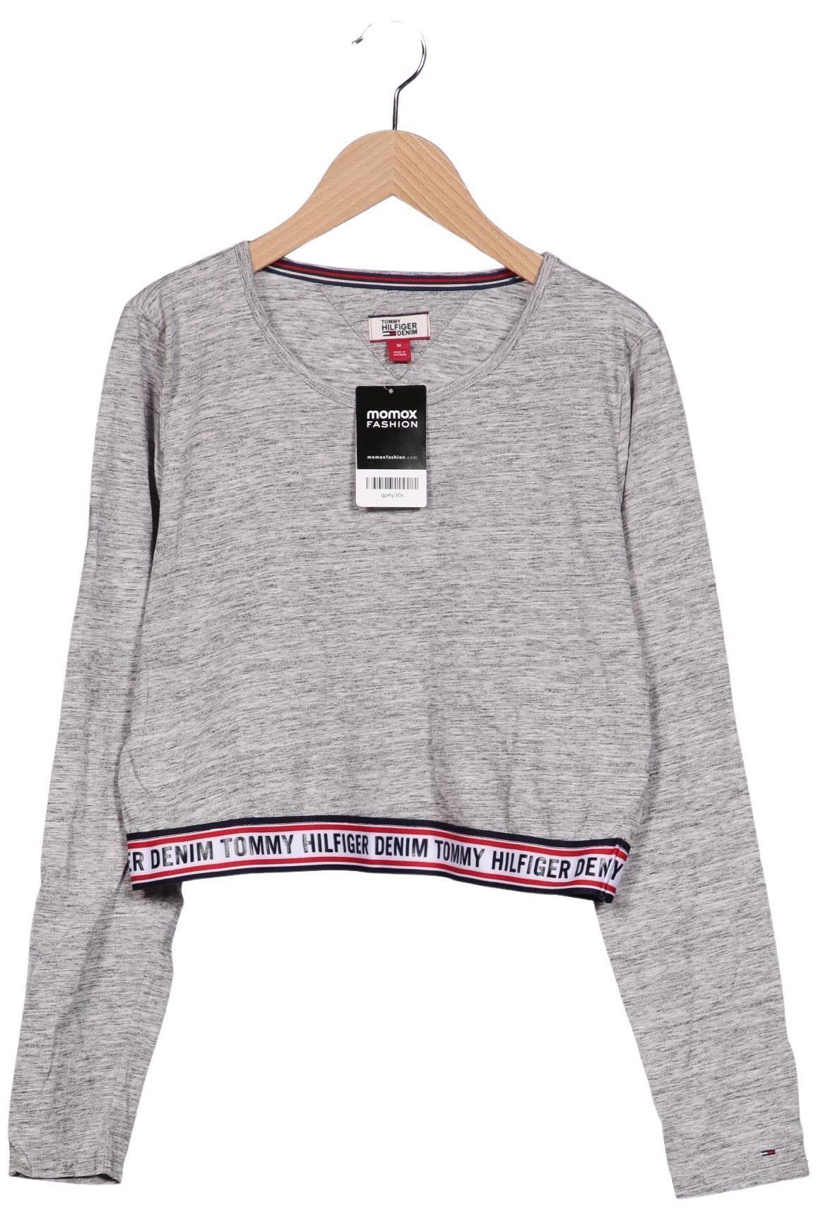 

Hilfiger Denim Damen Langarmshirt, grau, Gr. 38