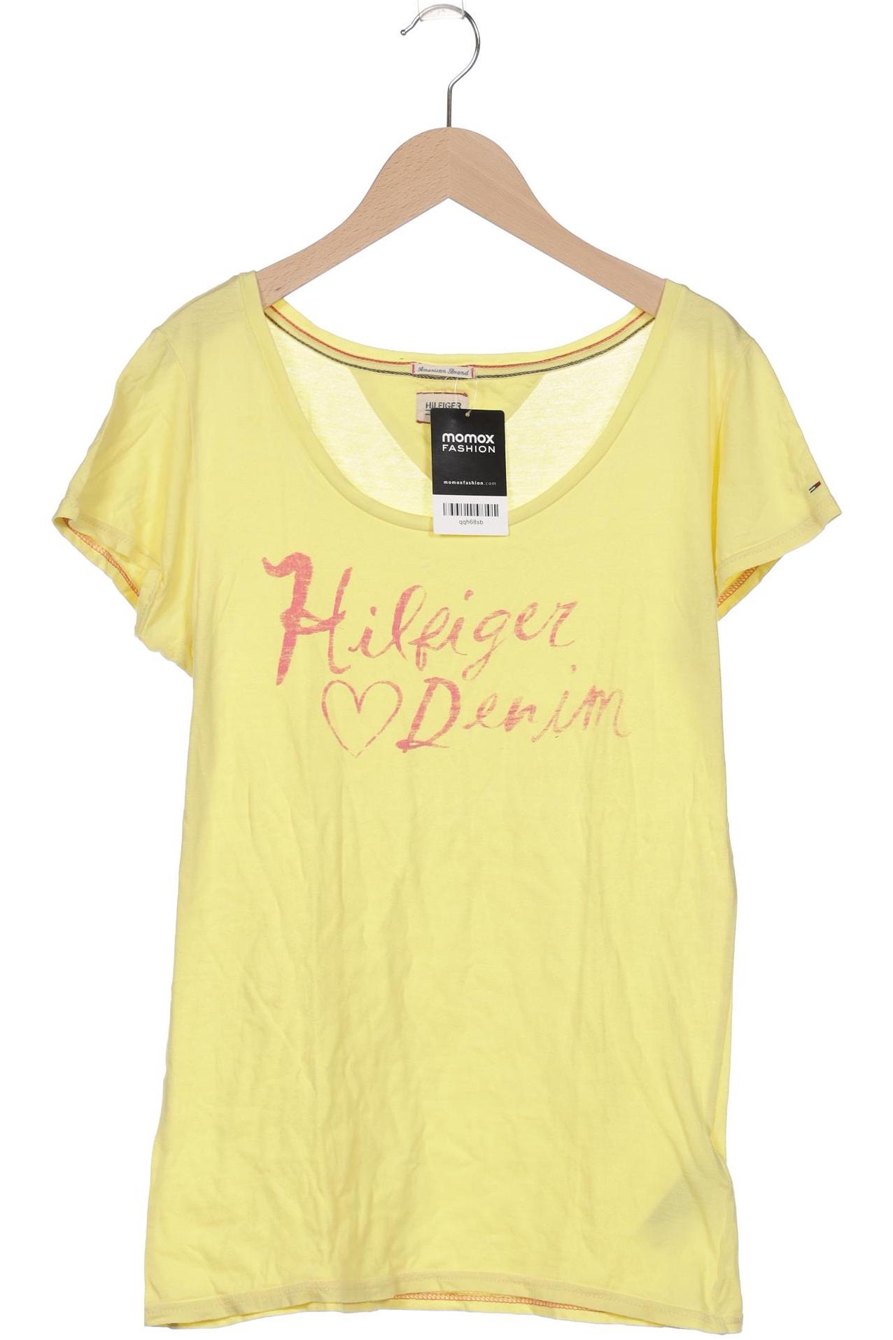 

Hilfiger Denim Damen T-Shirt, gelb, Gr. 38