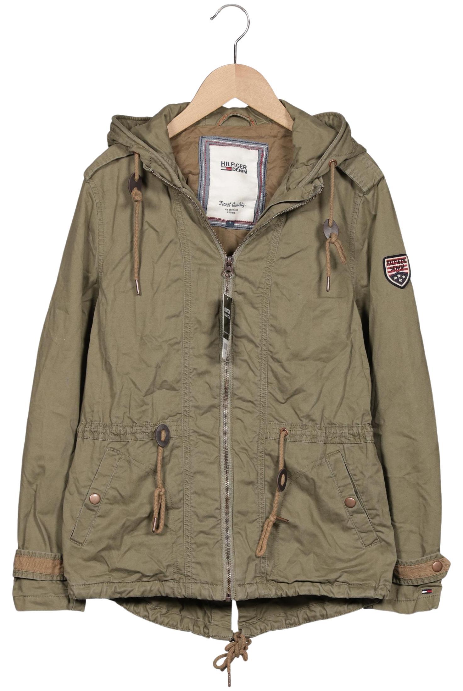 

Hilfiger Denim Damen Jacke, grün, Gr. 36