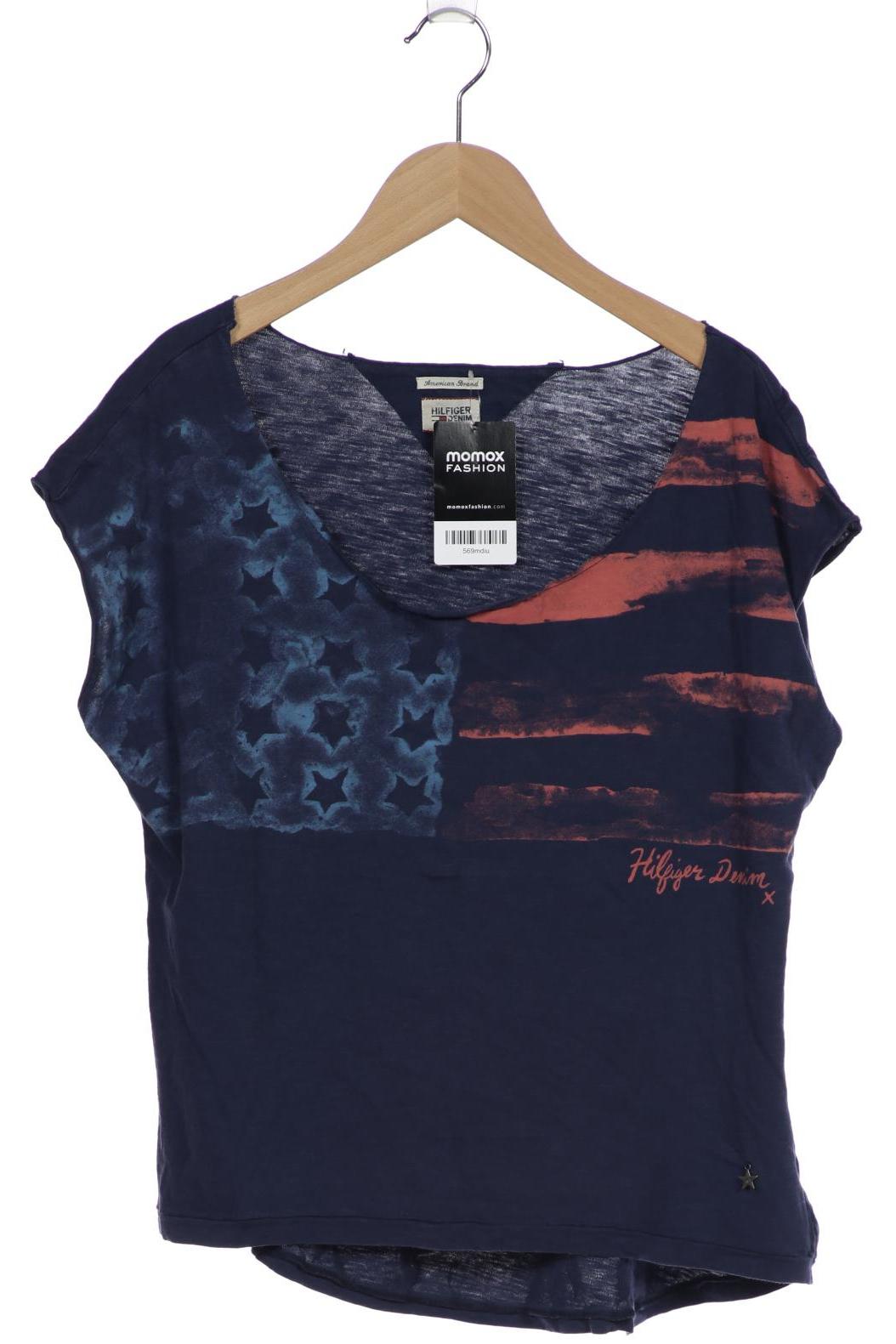 

HILFIGER DENIM Damen T-Shirt, marineblau