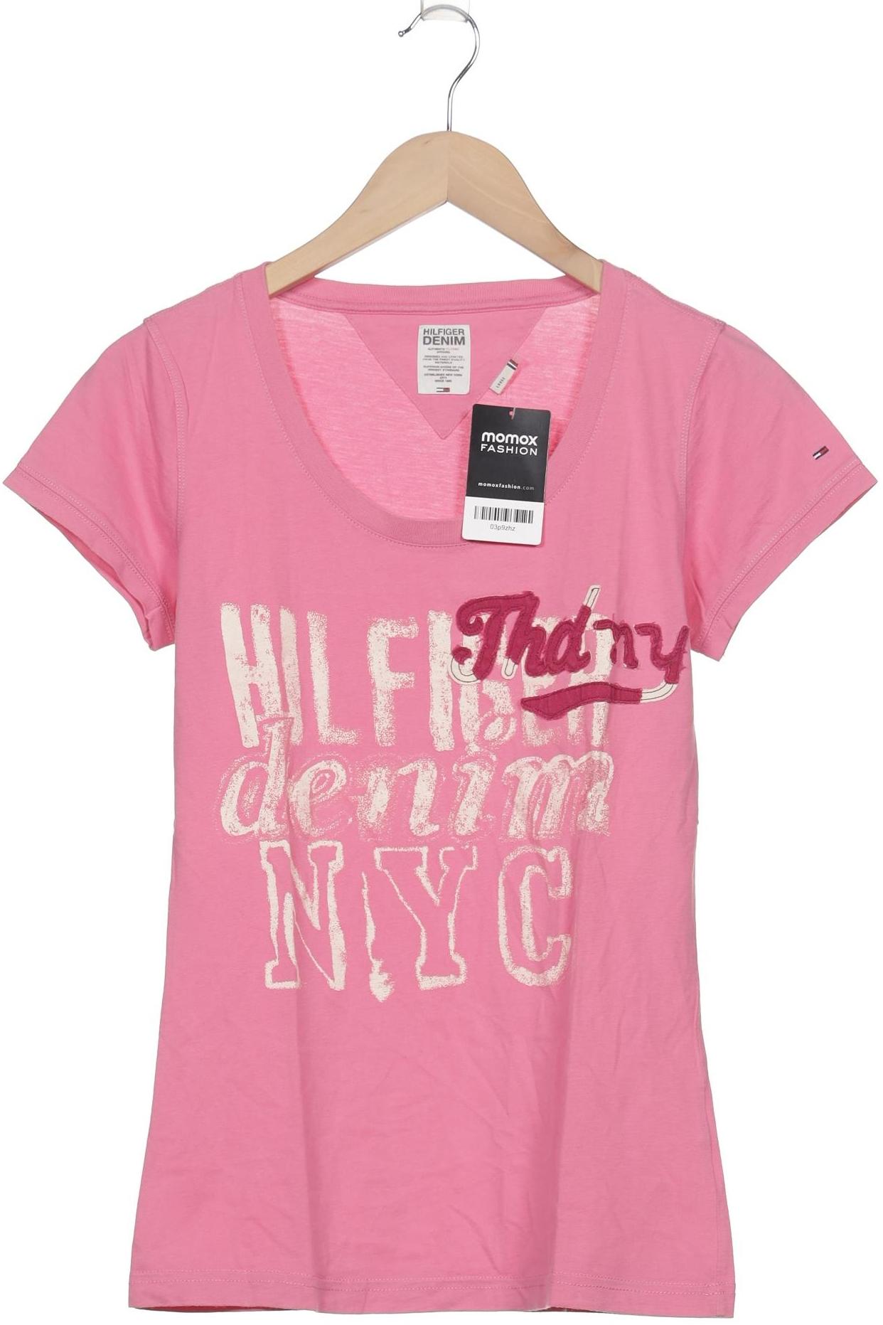 

Hilfiger Denim Damen T-Shirt, pink, Gr. 42