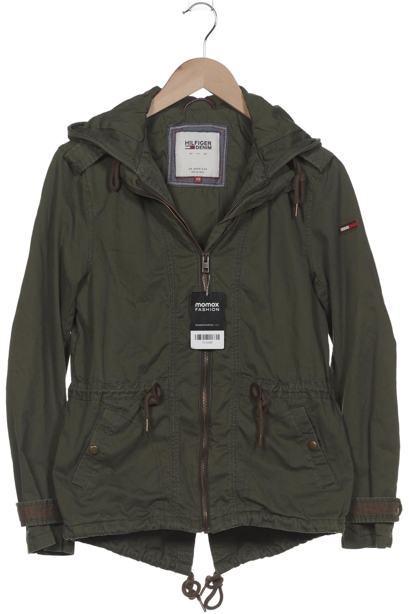

Hilfiger Denim Damen Jacke, grün, Gr. 34