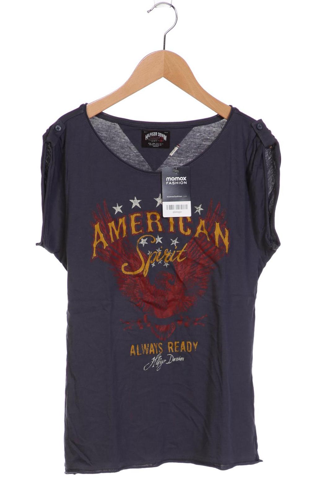 

Hilfiger Denim Damen T-Shirt, grau, Gr. 36