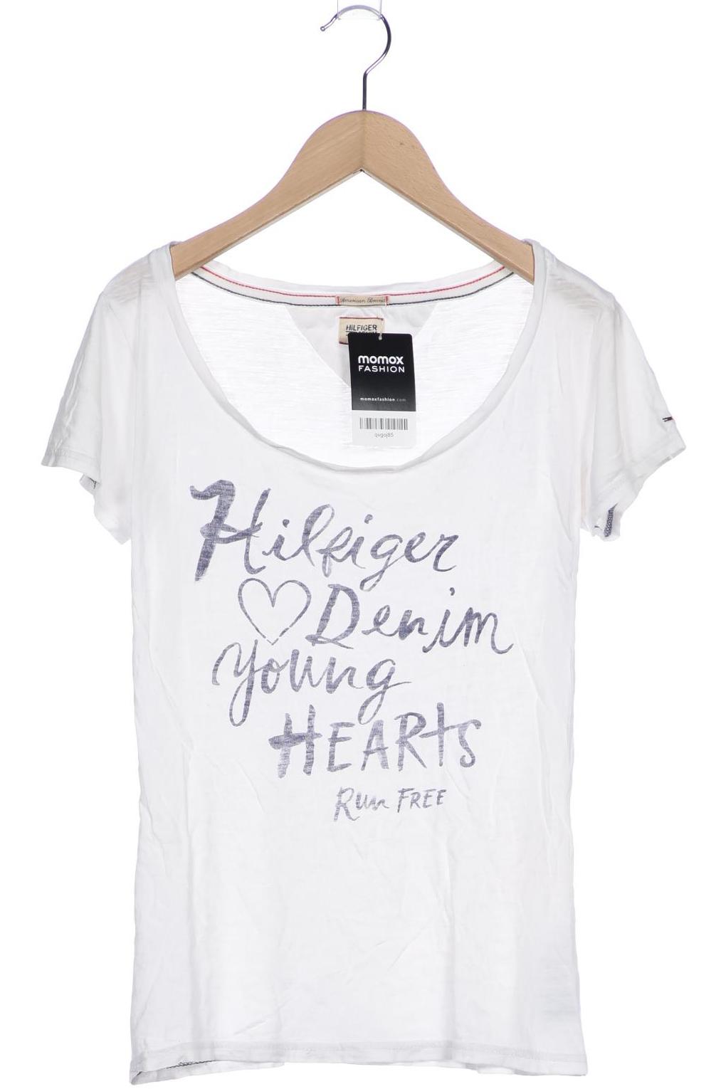 

Hilfiger Denim Damen T-Shirt, weiß, Gr. 36