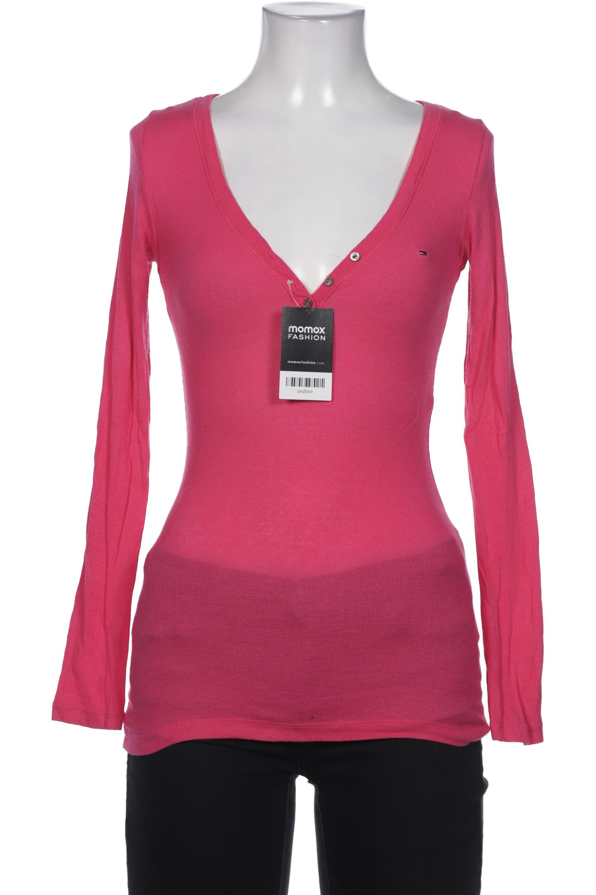 

Hilfiger Denim Damen Langarmshirt, pink, Gr. 36