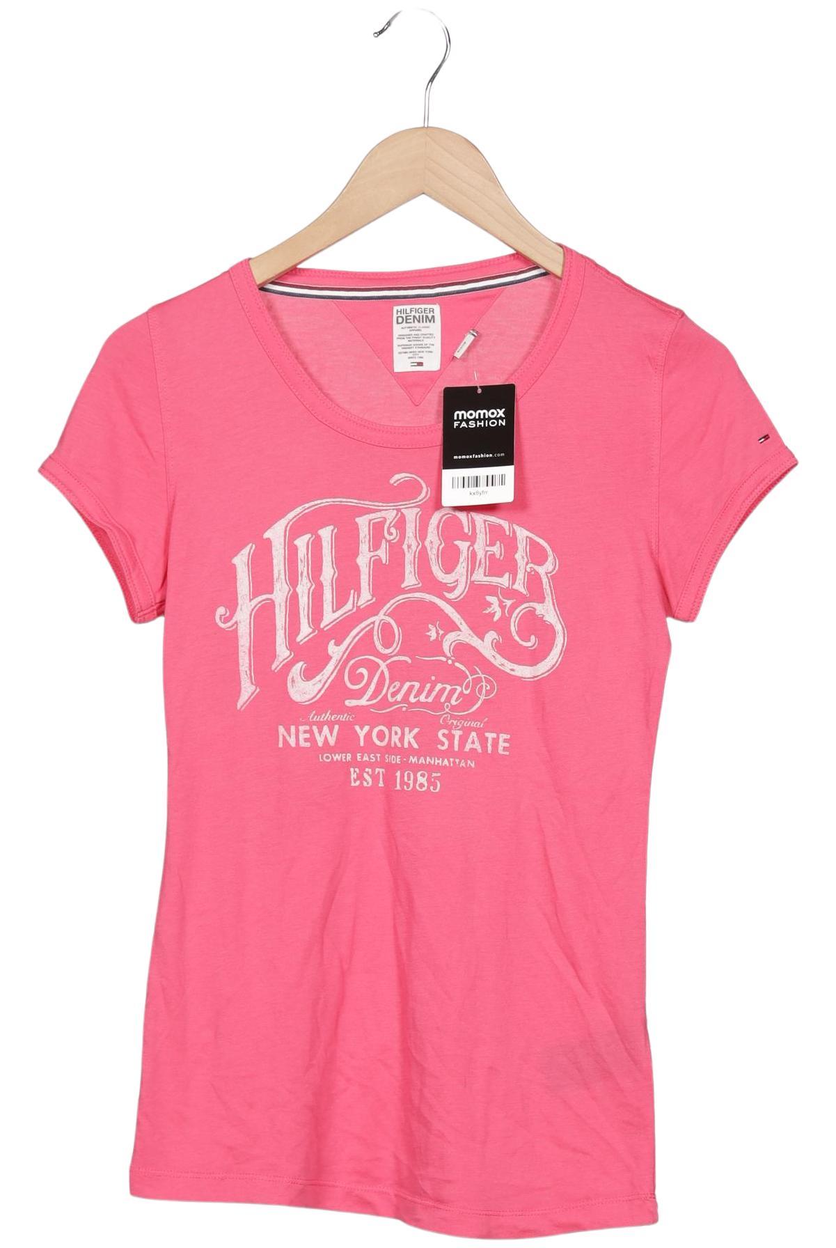 

Hilfiger Denim Damen T-Shirt, pink, Gr. 38