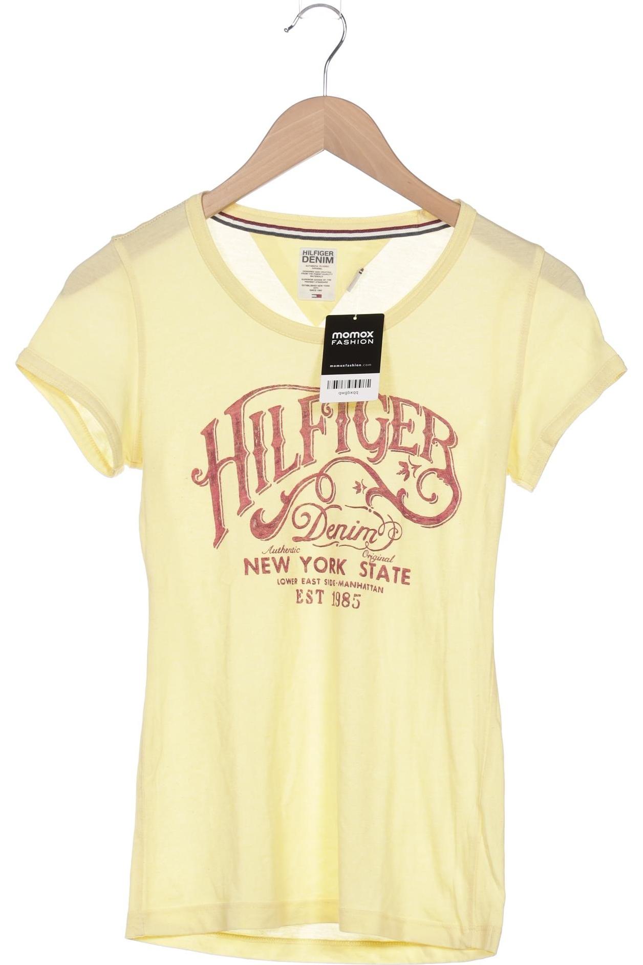 

Hilfiger Denim Damen T-Shirt, gelb, Gr. 36